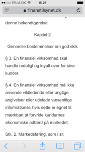 Jyske banks advokater Lund elmer Sandager skriver så det kan forstås, JYSKE BANK BEHØVER IKKE OVERHOLDE GOD SKRIK REGLER 