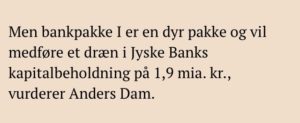 Bank pakke 1 og 2 jyske bank // Få hele historien om familiens liv. Efter den bedrageriske jyske bank nu igennem 9, har bedraget familie ved svig falsk udnyttelse. :-) Og at Jyske Banks bestyrelse og øverste ledelse, deriblandt lederen Anders Dam Maj 2016 blev bekendt med at kunden, nu har opdaget, at jyske bank bedrog familien, og brugt et falsk lån til dette formål. :-) Jyske bank og bankens mange egne advokater og advokaterne i Lund Elmer Sandager Har siden nægtet familien en hver form for dialog, og valgt at fortsætte med at lyve og hæve renter af et lån på 4.328.000 kr. der ikke findes, :-) Imens Jyske bank fortæller, hele familien Danmark, og meget overbevisende Siger at jyske bank overholder alle regler og love. :-) Uanset om familien Skaarup har optaget et lån i Nykredit på 4.328.000 kr. Engang i 2008 Og aftalt med jyske bank 16/7-2008 at ville rentebytte dette - Og så et sted mellem 2010-2012 Efter Nicola Hansens og Casper Dam Hansens oplysninger Angiveligt skulle have omlagt dette lån, ænder det ikke på at jyske bank Helsingør tvang familien til at sælge en grund, - Og tvangs nedbragte dermed gælden på påstået lån i Nykredit :-) Jyske bank har nu sendt familien til aflivning i Silkeborg hvor Birgit Buch Thuesen er klar til døds stødet Birgit Buch Thuesen nægter at modtage provenuet fra tvangs salget :-) Birgit Buch Thuesen skriver på vegne af jyske bank At jyske bank er uden ansvar Og sørger for at jyske bank hæver renter af hele lånet,som jyske bank har krævet nedbragt tilbage i 2010 / 2011 - Dengang hvor jyske bank for alvorlig villedte, og startede udnyttelsen af familien. - Bedrageri kan ikke konstateres, før efter 24-11-2015 - Nykredit vælger at svare første gang efter kunden har skrævet i en periode på over 2 år. Nykredit nedbringer herefter familiens gæld på lånet, som jyske bank siger, er et optaget lån på 4.328.000 kr. I Nykredit der er så er blever omlagte, dog uden at ville oplyse hvornår Eller at bevise noget, Det vil jyske bank først gøre i retten BS 99-698/2015. Byretten Silkeborg :-) Et lån 4.328.000 kr. som jyske bank påstår er optaget og er blevet omlagt - Og at dette er aftalt rentebyttet 16/7 2008, efter jyske bank jo har bortskaffet den faktiske aftale som er lukket 30/12 2008 :-) Jyske bank og Lund Elmer Sandager Birgit Buch Thuesen Morten Ulrik Gade Philip Baruch Anders Dam Bestyrelsen Samt ledelsen Og sikkert mange flere har besluttet at fortsætte den tilsyneladende gode foretning og lade som om svindlen ikke er opdaget :-) Er alle i koncernen enige om at det er æderlighed og hæderligt at fortætte bedraget af familien Om har optaget dette påstået lån på 4.328.000 kr. I Nykredit er FALSK - Lige som jyske Banks bande også er enig om at dette lån 4.328.000 kr er blevet omlagt - Lige som at jyske bank er enige med sig selv, at kunden har aftalt at lave en rente bytte til det første lån (tilbud) på 4.328.000 kr. Ikke kun en gang men hele 2 gange. - Og at denne rettebytte fastholder jyske bank. :-( Birgit Buch Thuesen skriver ( det er noget du selv har fundet på ) :-) :-) Birgit Buch Thuesen kunne lige så godt skrive Du har selv fundet på at sælge grund og nedbragt lånet som er rente byttet med jyske bank - Der er derfor rimeligt at jyske bank tager renter af alle 4.328.000 kr. Ikke kun af de omkring 2.000.000 kr. Som du sket ikke skylder noget sted. :-) Jyske bank lyver ikke Jyske bank er hæderlig og ærlig :-) Jyske bank er troværdig Staten stoler på jyske bank og gav jyske bank først Bank pakke 1. Og så Bank påske 2. For at jyske bank kunne fortsætte en hæderlig foretning :-( :-) Hvis jyske bank vil være så venlig at forklare hvorfor dette her ikke er bedrageri er jyske Bank velkommen - Og selv om lånet var ægte og rentebytte ikke er falsk - så er det stadig kriminelt hvad jyske bank laver, straf eller ej, Ved godt mange hjælper jyske bank med at dække over dette her bedrageri, og jo der er helt klart tale om bedrageri :-( jyske bank bør nu selv forklare kunden, hvad helvede jyske bank laver. - Og hvorfor jyske bank ikke allerede da banken blev klar over at bedraget Var opdagede, gik i dialog som kunden forsøgte - Men i stedet forbød kunden at skrive til banken ledelsen bestyrelsen advokaterne :-( Selv om det jyske bank påstår i retsforholdet og skriver til retten, med løgnagtig oplysninger Så er det manipulation af sandheden for at ville skuffe i retsforhold :-) Herfra handler det ikke om straf, for den stats støttede jyske bank det fik 2 bank pakker. Jyske bank kommer jo ikke i fængelse, selv om straffelove er overtrådt på stribe. :-( uanset hvor mange familier der opdager at jyske bank ikke er ærlige og hæderlige Så vil mange aktionær fortsat støtte jyske Banks kremille løbebane, i jagen på nemme penge :-) At jyske bank vildledning af familien var så de ikke kunne opdage, at jyske bank faktisk overtrådte flere straffelove i bankens jagt på penge, - Det syntes nu at være en besættelse for jyske bank, ikke at ville tale med familien Skaarup, om det falske lån, :-) Jyske bank vil i retten kæmpe for at at fastholde familien Skaarup fra Hornbæk til forfalsket aftaler Jo familien er fandme blevet sur på jyske bank og siger :-) DET ER NOGET FORBANDET SVINERI JYSKE BANK LAVER 