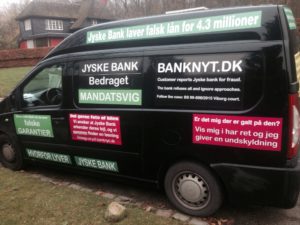 Gratis reklame til jyske bank, som nægter kunde svar på falsk lån 