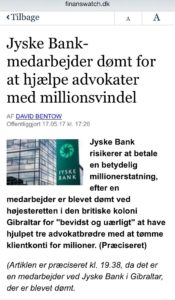 Dagbogen om jyske bank, Nykredit, Lund Elmer Sandager er her klik 