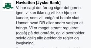 Jyske bank overholder selvfølgelig alle gældende regler og lovgivning.