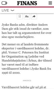 JYSKE BANKs SVINDEL / FRAUD - CALL / OPRÅB :-) Can the bank director CEO Anders Dam not understand We only want to talk with the bank, JYSKE BANK And find a solution, so we can get our life back We are talking about The last 10 years, the bank provisionally has deceived us. The Danish bank took 10 years from us. :-) Please talk to us #AndersChristianDam Rather than continue deceive us With a false interest rate swap, for a loan that has not never existed We write, and write, and write, while the bank continues the very deliberate fraud which the entire Group Board is aware of. :-) :-) A case that is so inflamed, that not even the Danish press does dare comment on it. do you think that there is something about what we are writing about. Would you ask the bank management Jyske Bank Link to the bank further down Why they will not answer their customer And deliver a copy of the loan, 4.328.000 DKK as the bank claiming the customer has borrowed i Nykredit As the Danish Bank changes interest rates, for the last 10 years, Actually since January 1, 2009 - Now the customer discovered and informed the Jyske Bank Jyske 3-bold Bank May 2016 that there was no loan taken. We are talking about fraud for millions, against just one customer :-) :-) Where do you come into contact with a fraudster who just does not want to stop deceiving you Have tried for over 2 years. DO YOU HAVE A SUGGESTION :-) from www.banknyt.dk Startede i jyske bank Helsingør I.L Tvedes Vej 7. 3000 Helsingør Dagblad Godt hjulpet af jyske bank medlemmer eller ansatte på Vesterbro, Vesterbrogade 9. Men godt assisteret af jyske bank hoved kontor i Silkeborg Vestergade Hvor koncern ledelsen / bestyrelsen ved Anders Christian Dam nu hjælper til med at dette svindel fortsætter Jyske Banks advokater som lyver for retten Tilbød 2-11-2016 forligs møde Men med den agenda at ville lave en rente bytte på et andet lån, for at sløre svindlen. ------------ Journalist Press just ask Danish Bank Jyske bank why the bank does not admit fraud And start to apologize all crimes. https://www.jyskebank.dk/kontakt/afdelingsinfo?departmentid=11660 :-) #Journalist #Press When the Danish banks deceive their customers a case of fraud in Danish banks against customers :-( :-( when the #danish #banks as #jyskebank are making fraud And the gang leader, controls the bank's fraud. :-( Anders Dam Bank's CEO refuses to quit. So it only shows how criminal the Danish jyske bank is. :-) Do not trust the #JyskeBank they are #lying constantly, when the bank cheats you The fraud that is #organized through by 3 departments, and many members of the organization JYSKE BANK :-( The Danish bank jyske bank is a criminal offense, Follow the case in Danish law BS 99-698/2015 :-) :-) Thanks to all of you we meet on the road. Which gives us your full support to the fight against the Danish fraud bank. JYSKE BANK :-) :-) Please ask the bank, jyske bank if we have raised a loan of DKK 4.328.000 In Danish bank nykredit. as the bank writes to their customer who is ill after a brain bleeding - As the bank is facing Danish courts and claim is a loan behind the interest rate swap The swsp Jyske Bank itself made 16-07-2008 https://facebook.com/JyskeBank.dk/photos/a.1468232419878888.1073741869.1045397795495688/1468234663211997/?type=3&source=54&ref=page_internal :-( contact the bank here https://www.jyskebank.dk/omjyskebank/organisation/koncernledergruppe - Also ask about date and evidence that the loan offer has been withdrawn in due time before expiry :-) :-) And ask for the prompt contact to Nykredit Denmark And ask why (new credit bank) Nykredit, first would answer the question, after nykredit received a subpoena, to speak true. - Even at a meeting Nykredit refused to sign anything. Not to provide evidence against Jyske Bank for fraud - But after several letters admit Nykredit Bank on writing - There is no loan of 4.328.000 kr https://facebook.com/JyskeBank.dk/photos/a.1051107938258007.1073741840.1045397795495688/1344678722234259/?type=3&source=54&ref=page_internal :-( :-( So nothing to change interest rates https://facebook.com/JyskeBank.dk/photos/a.1045554925479975.1073741831.1045397795495688/1045554998813301/?type=3&source=54&ref=page_internal Thus admit Nykredit Bank that their friends in Jyske Bank are making fraud against Danish customers :-( :-( :-( Today June 29th claims Jyske Bank that a loan of DKK 4.328.000 Has been reduced to DKK 2.927.634 and raised interest rates DKK 81.182 https://facebook.com/JyskeBank.dk/photos/a.1046306905404777.1073741835.1045397795495688/1755579747810819/?type=3&source=54 :-) :-) Group management jyske bank know, at least since May 2016 There is no loan of 4.328.000 DKK And that has never existed. And the ceo is conscious about the fraud against the bank's customer :-) Nevertheless, the bank continues the fraud But now with the Group's Board of Directors knowledge and approval :-) The bank will not respond to anything Do you want to investigate the fraud case as a journalist? :-( :-( Fraud that the bank jyske bank has committed, over the past 10 years. :-) :-) https://facebook.com/story.php?story_fbid=10217380674608165&id=1213101334&ref=bookmarks Will make it better, when we share timeline, with link to Appendix :-) www.banknyt.dk /-----------/ #ANDERSDAM I SPIDSEN AF DEN STORE DANSKE NOK SMÅ #KRIMINELLE #BANK #JYSKEBANK Godt hjulpet af #Les www.les.dk #LundElmerSandager #Advokater :-) #JYSKE BANK BLEV OPDAGET / TAGET I AT LAVE #MANDATSVIG #BEDRAGERI #DOKUMENTFALSK #UDNYTTELSE #SVIG #FALSK :-) Banken skriver i fundamentet at jyskebank er #TROVÆRDIG #HÆDERLIG #ÆRLIG DET ER DET VI SKAL OPKLARE I DENNE HER SAG. :-) Offer spørger flere gange om jyske bank har nogle kommentar eller rettelser til www.banknyt.dk og opslag Jyske bank svare slet ikke :-) :-) We are still talking about 10 years of fraud Follow the case in Danish court Denmark Viborg BS 99-698/2015 :-) :-) Link to the bank's management jyske bank ask them please If we have borrowed DKK 4.328.000 as offered on May 20, 2008 in Nykredit The bank still take interest on this alleged loan in the 10th year. and refuses to answer anything :-) :-) Funny enough for all that loan is not existing just ask jyske bank why the bank does not admit fraud And start to apologize all crimes. https://www.jyskebank.dk/kontakt/afdelingsinfo?departmentid=11660 #Bank #AnderChristianDam #Financial #News #Press #Share #Pol #Recommendation #Sale #Firesale #AndersDam #JyskeBank #ATP #PFA #MortenUlrikGade #PhilipBaruch #LES #GF #BirgitBushThuesen #LundElmerSandager #Nykredit #MetteEgholmNielsen #Loan #Fraud #CasperDamOlsen #NicolaiHansen #gangcrimes #crimes :-) just ask jyske bank why the bank does not admit fraud And start to apologize all crimes. https://www.jyskebank.dk/kontakt/afdelingsinfo?departmentid=11660 #Koncernledelse #jyskebank #Koncernbestyrelsen #SvenBuhrkall #KurtBligaardPedersen #RinaAsmussen #PhilipBaruch #JensABorup #KeldNorup #ChristinaLykkeMunk #HaggaiKunisch #MarianneLillevang #Koncerndirektionen #AndersDam #LeifFLarsen #NielsErikJakobsen #PerSkovhus #PeterSchleidt / IMG_0818