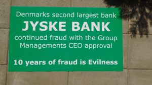JYSKE BANKs SVINDEL / FRAUD - CALL / OPRÅB :-) Can the bank director CEO Anders Dam not understand We only want to talk with the bank, JYSKE BANK And find a solution, so we can get our life back We are talking about The last 10 years, the bank provisionally has deceived us. The Danish bank took 10 years from us. :-) Please talk to us #AndersChristianDam Rather than continue deceive us With a false interest rate swap, for a loan that has not never existed We write, and write, and write, while the bank continues the very deliberate fraud which the entire Group Board is aware of. :-) :-) A case that is so inflamed, that not even the Danish press does dare comment on it. do you think that there is something about what we are writing about. Would you ask the bank management Jyske Bank Link to the bank further down Why they will not answer their customer And deliver a copy of the loan, 4.328.000 DKK as the bank claiming the customer has borrowed i Nykredit As the Danish Bank changes interest rates, for the last 10 years, Actually since January 1, 2009 - Now the customer discovered and informed the Jyske Bank Jyske 3-bold Bank May 2016 that there was no loan taken. We are talking about fraud for millions, against just one customer :-) :-) Where do you come into contact with a fraudster who just does not want to stop deceiving you Have tried for over 2 years. DO YOU HAVE A SUGGESTION :-) from www.banknyt.dk Startede i jyske bank Helsingør I.L Tvedes Vej 7. 3000 Helsingør Dagblad Godt hjulpet af jyske bank medlemmer eller ansatte på Vesterbro, Vesterbrogade 9. Men godt assisteret af jyske bank hoved kontor i Silkeborg Vestergade Hvor koncern ledelsen / bestyrelsen ved Anders Christian Dam nu hjælper til med at dette svindel fortsætter Jyske Banks advokater som lyver for retten Tilbød 2-11-2016 forligs møde Men med den agenda at ville lave en rente bytte på et andet lån, for at sløre svindlen. ------------ Journalist Press just ask Danish Bank Jyske bank why the bank does not admit fraud And start to apologize all crimes. https://www.jyskebank.dk/kontakt/afdelingsinfo?departmentid=11660 :-) #Journalist #Press When the Danish banks deceive their customers a case of fraud in Danish banks against customers :-( :-( when the #danish #banks as #jyskebank are making fraud And the gang leader, controls the bank's fraud. :-( Anders Dam Bank's CEO refuses to quit. So it only shows how criminal the Danish jyske bank is. :-) Do not trust the #JyskeBank they are #lying constantly, when the bank cheats you The fraud that is #organized through by 3 departments, and many members of the organization JYSKE BANK :-( The Danish bank jyske bank is a criminal offense, Follow the case in Danish law BS 99-698/2015 :-) :-) Thanks to all of you we meet on the road. Which gives us your full support to the fight against the Danish fraud bank. JYSKE BANK :-) :-) Please ask the bank, jyske bank if we have raised a loan of DKK 4.328.000 In Danish bank nykredit. as the bank writes to their customer who is ill after a brain bleeding - As the bank is facing Danish courts and claim is a loan behind the interest rate swap The swsp Jyske Bank itself made 16-07-2008 https://facebook.com/JyskeBank.dk/photos/a.1468232419878888.1073741869.1045397795495688/1468234663211997/?type=3&source=54&ref=page_internal :-( contact the bank here https://www.jyskebank.dk/omjyskebank/organisation/koncernledergruppe - Also ask about date and evidence that the loan offer has been withdrawn in due time before expiry :-) :-) And ask for the prompt contact to Nykredit Denmark And ask why (new credit bank) Nykredit, first would answer the question, after nykredit received a subpoena, to speak true. - Even at a meeting Nykredit refused to sign anything. Not to provide evidence against Jyske Bank for fraud - But after several letters admit Nykredit Bank on writing - There is no loan of 4.328.000 kr https://facebook.com/JyskeBank.dk/photos/a.1051107938258007.1073741840.1045397795495688/1344678722234259/?type=3&source=54&ref=page_internal :-( :-( So nothing to change interest rates https://facebook.com/JyskeBank.dk/photos/a.1045554925479975.1073741831.1045397795495688/1045554998813301/?type=3&source=54&ref=page_internal Thus admit Nykredit Bank that their friends in Jyske Bank are making fraud against Danish customers :-( :-( :-( Today June 29th claims Jyske Bank that a loan of DKK 4.328.000 Has been reduced to DKK 2.927.634 and raised interest rates DKK 81.182 https://facebook.com/JyskeBank.dk/photos/a.1046306905404777.1073741835.1045397795495688/1755579747810819/?type=3&source=54 :-) :-) Group management jyske bank know, at least since May 2016 There is no loan of 4.328.000 DKK And that has never existed. And the ceo is conscious about the fraud against the bank's customer :-) Nevertheless, the bank continues the fraud But now with the Group's Board of Directors knowledge and approval :-) The bank will not respond to anything Do you want to investigate the fraud case as a journalist? :-( :-( Fraud that the bank jyske bank has committed, over the past 10 years. :-) :-) https://facebook.com/story.php?story_fbid=10217380674608165&id=1213101334&ref=bookmarks Will make it better, when we share timeline, with link to Appendix :-) www.banknyt.dk /-----------/ #ANDERSDAM I SPIDSEN AF DEN STORE DANSKE NOK SMÅ #KRIMINELLE #BANK #JYSKEBANK Godt hjulpet af #Les www.les.dk #LundElmerSandager #Advokater :-) #JYSKE BANK BLEV OPDAGET / TAGET I AT LAVE #MANDATSVIG #BEDRAGERI #DOKUMENTFALSK #UDNYTTELSE #SVIG #FALSK :-) Banken skriver i fundamentet at jyskebank er #TROVÆRDIG #HÆDERLIG #ÆRLIG DET ER DET VI SKAL OPKLARE I DENNE HER SAG. :-) Offer spørger flere gange om jyske bank har nogle kommentar eller rettelser til www.banknyt.dk og opslag Jyske bank svare slet ikke :-) :-) We are still talking about 10 years of fraud Follow the case in Danish court Denmark Viborg BS 99-698/2015 :-) :-) Link to the bank's management jyske bank ask them please If we have borrowed DKK 4.328.000 as offered on May 20, 2008 in Nykredit The bank still take interest on this alleged loan in the 10th year. and refuses to answer anything :-) :-) Funny enough for all that loan is not existing just ask jyske bank why the bank does not admit fraud And start to apologize all crimes. https://www.jyskebank.dk/kontakt/afdelingsinfo?departmentid=11660 #Bank #AnderChristianDam #Financial #News #Press #Share #Pol #Recommendation #Sale #Firesale #AndersDam #JyskeBank #ATP #PFA #MortenUlrikGade #PhilipBaruch #LES #GF #BirgitBushThuesen #LundElmerSandager #Nykredit #MetteEgholmNielsen #Loan #Fraud #CasperDamOlsen #NicolaiHansen #gangcrimes #crimes :-) just ask jyske bank why the bank does not admit fraud And start to apologize all crimes. https://www.jyskebank.dk/kontakt/afdelingsinfo?departmentid=11660 #Koncernledelse #jyskebank #Koncernbestyrelsen #SvenBuhrkall #KurtBligaardPedersen #RinaAsmussen #PhilipBaruch #JensABorup #KeldNorup #ChristinaLykkeMunk #HaggaiKunisch #MarianneLillevang #Koncerndirektionen #AndersDam #LeifFLarsen #NielsErikJakobsen #PerSkovhus #PeterSchleidt / ,IMG_20180711_153714670