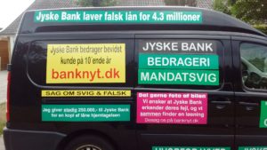 Pinlig sag for jyske bank Reklame skift 1-3