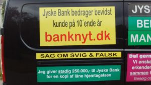 Kunde klar til at fremlægge og forklare Jyske Banks bedrageri overfor retten.
