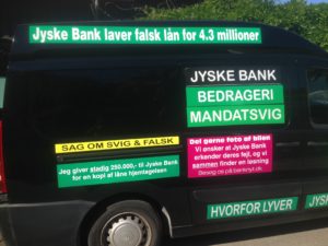 JYSKE BANKs SVINDEL / FRAUD - CALL / OPRÅB :-) Can the bank director CEO Anders Dam not understand We only want to talk with the bank, JYSKE BANK And find a solution, so we can get our life back We are talking about The last 10 years, the bank provisionally has deceived us. The Danish bank took 10 years from us. :-) Please talk to us #AndersChristianDam Rather than continue deceive us With a false interest rate swap, for a loan that has not never existed We write, and write, and write, while the bank continues the very deliberate fraud which the entire Group Board is aware of. :-) :-) A case that is so inflamed, that not even the Danish press does dare comment on it. do you think that there is something about what we are writing about. Would you ask the bank management Jyske Bank Link to the bank further down Why they will not answer their customer And deliver a copy of the loan, 4.328.000 DKK as the bank claiming the customer has borrowed i Nykredit As the Danish Bank changes interest rates, for the last 10 years, Actually since January 1, 2009 - Now the customer discovered and informed the Jyske Bank Jyske 3-bold Bank May 2016 that there was no loan taken. We are talking about fraud for millions, against just one customer :-) :-) Where do you come into contact with a fraudster who just does not want to stop deceiving you Have tried for over 2 years. DO YOU HAVE A SUGGESTION :-) from www.banknyt.dk Startede i jyske bank Helsingør I.L Tvedes Vej 7. 3000 Helsingør Dagblad Godt hjulpet af jyske bank medlemmer eller ansatte på Vesterbro, Vesterbrogade 9. Men godt assisteret af jyske bank hoved kontor i Silkeborg Vestergade Hvor koncern ledelsen / bestyrelsen ved Anders Christian Dam nu hjælper til med at dette svindel fortsætter Jyske Banks advokater som lyver for retten Tilbød 2-11-2016 forligs møde Men med den agenda at ville lave en rente bytte på et andet lån, for at sløre svindlen. ------------ Journalist Press just ask Danish Bank Jyske bank why the bank does not admit fraud And start to apologize all crimes. https://www.jyskebank.dk/kontakt/afdelingsinfo?departmentid=11660 :-) #Journalist #Press When the Danish banks deceive their customers a case of fraud in Danish banks against customers :-( :-( when the #danish #banks as #jyskebank are making fraud And the gang leader, controls the bank's fraud. :-( Anders Dam Bank's CEO refuses to quit. So it only shows how criminal the Danish jyske bank is. :-) Do not trust the #JyskeBank they are #lying constantly, when the bank cheats you The fraud that is #organized through by 3 departments, and many members of the organization JYSKE BANK :-( The Danish bank jyske bank is a criminal offense, Follow the case in Danish law BS 99-698/2015 :-) :-) Thanks to all of you we meet on the road. Which gives us your full support to the fight against the Danish fraud bank. JYSKE BANK :-) :-) Please ask the bank, jyske bank if we have raised a loan of DKK 4.328.000 In Danish bank nykredit. as the bank writes to their customer who is ill after a brain bleeding - As the bank is facing Danish courts and claim is a loan behind the interest rate swap The swsp Jyske Bank itself made 16-07-2008 https://facebook.com/JyskeBank.dk/photos/a.1468232419878888.1073741869.1045397795495688/1468234663211997/?type=3&source=54&ref=page_internal :-( contact the bank here https://www.jyskebank.dk/omjyskebank/organisation/koncernledergruppe - Also ask about date and evidence that the loan offer has been withdrawn in due time before expiry :-) :-) And ask for the prompt contact to Nykredit Denmark And ask why (new credit bank) Nykredit, first would answer the question, after nykredit received a subpoena, to speak true. - Even at a meeting Nykredit refused to sign anything. Not to provide evidence against Jyske Bank for fraud - But after several letters admit Nykredit Bank on writing - There is no loan of 4.328.000 kr https://facebook.com/JyskeBank.dk/photos/a.1051107938258007.1073741840.1045397795495688/1344678722234259/?type=3&source=54&ref=page_internal :-( :-( So nothing to change interest rates https://facebook.com/JyskeBank.dk/photos/a.1045554925479975.1073741831.1045397795495688/1045554998813301/?type=3&source=54&ref=page_internal Thus admit Nykredit Bank that their friends in Jyske Bank are making fraud against Danish customers :-( :-( :-( Today June 29th claims Jyske Bank that a loan of DKK 4.328.000 Has been reduced to DKK 2.927.634 and raised interest rates DKK 81.182 https://facebook.com/JyskeBank.dk/photos/a.1046306905404777.1073741835.1045397795495688/1755579747810819/?type=3&source=54 :-) :-) Group management jyske bank know, at least since May 2016 There is no loan of 4.328.000 DKK And that has never existed. And the ceo is conscious about the fraud against the bank's customer :-) Nevertheless, the bank continues the fraud But now with the Group's Board of Directors knowledge and approval :-) The bank will not respond to anything Do you want to investigate the fraud case as a journalist? :-( :-( Fraud that the bank jyske bank has committed, over the past 10 years. :-) :-) https://facebook.com/story.php?story_fbid=10217380674608165&id=1213101334&ref=bookmarks Will make it better, when we share timeline, with link to Appendix :-) www.banknyt.dk /-----------/ #ANDERSDAM I SPIDSEN AF DEN STORE DANSKE NOK SMÅ #KRIMINELLE #BANK #JYSKEBANK Godt hjulpet af #Les www.les.dk #LundElmerSandager #Advokater :-) #JYSKE BANK BLEV OPDAGET / TAGET I AT LAVE #MANDATSVIG #BEDRAGERI #DOKUMENTFALSK #UDNYTTELSE #SVIG #FALSK :-) Banken skriver i fundamentet at jyskebank er #TROVÆRDIG #HÆDERLIG #ÆRLIG DET ER DET VI SKAL OPKLARE I DENNE HER SAG. :-) Offer spørger flere gange om jyske bank har nogle kommentar eller rettelser til www.banknyt.dk og opslag Jyske bank svare slet ikke :-) :-) We are still talking about 10 years of fraud Follow the case in Danish court Denmark Viborg BS 99-698/2015 :-) :-) Link to the bank's management jyske bank ask them please If we have borrowed DKK 4.328.000 as offered on May 20, 2008 in Nykredit The bank still take interest on this alleged loan in the 10th year. and refuses to answer anything :-) :-) Funny enough for all that loan is not existing just ask jyske bank why the bank does not admit fraud And start to apologize all crimes. https://www.jyskebank.dk/kontakt/afdelingsinfo?departmentid=11660 #Bank #AnderChristianDam #Financial #News #Press #Share #Pol #Recommendation #Sale #Firesale #AndersDam #JyskeBank #ATP #PFA #MortenUlrikGade #PhilipBaruch #LES #GF #BirgitBushThuesen #LundElmerSandager #Nykredit #MetteEgholmNielsen #Loan #Fraud #CasperDamOlsen #NicolaiHansen #gangcrimes #crimes :-) just ask jyske bank why the bank does not admit fraud And start to apologize all crimes. https://www.jyskebank.dk/kontakt/afdelingsinfo?departmentid=11660 #Koncernledelse #jyskebank #Koncernbestyrelsen #SvenBuhrkall #KurtBligaardPedersen #RinaAsmussen #PhilipBaruch #JensABorup #KeldNorup #ChristinaLykkeMunk #HaggaiKunisch #MarianneLillevang #Koncerndirektionen #AndersDam #LeifFLarsen #NielsErikJakobsen #PerSkovhus #PeterSchleidt / IMG_3099
