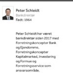 Peter Schleidt var i perioden 2013-2017 koncerndirektør, COO i TDC. Forinden var Peter Schleidt i perioden 1989-2013 ansat i Danske Bank og fungerede fra 2003 til 2013 som CIO og executive vice president samme sted. Peter Schleidt er uddannet civilingeniør og HD i organisation.
