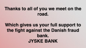 Den Danske Bank JYSKE BANK taget med hånden i #kagedåsen Den Danske Bank JYSKE BANK snød kunde og bedrager kunde for millioner, koncernbestyrelsen, sørgerede / gjorde selv selv alt, for at bedrageriet imod kunden ikke blev opklaret og stoppet, ved at lægge hændring i vejen for opklaring af svindlen Dette skete på trods af bestyrelsens viden om det igangværende bedrageri / svig mod kunden i jysk bank Se mere på www.banknyt.dk Sagen imod jyske bank for bedrageri kan skubbes igang http://tyv.dk/sagen-imod-jyskebank-for-bedrageri-kan-indledes-efter-som-bestyrelsen-ikke-vil-stoppe-med-at-besvige-kunde-her-03-09-2018/ Del 1. http://banknyt.dk/opslag-20-08-2018-fb/ Del 2. http://banknyt.dk/opslag-20-08-2018-facebook-del-2/ - DEN DANSKE BANK, JYSK EBANK UNDERSØGES FOR § 279. For #bedrageri § 280. For #mandatsvig § 281. For #afpresning § 282. For #åger § 283. For #skyldnersvig Kunden er ikke i tivl, bankens ledelse ved DIRIKTØR Anders Dam bevidst og uhæderligt har valgt at fortsætte bedrageri i mod kunde, et bedrag det har forgået siden 2008 / 2009 til mindst 1 septemper 2018 Men jyske bank ønsket ikke dialog, derfor har kunde og den samlede familie skrævet til deres advokat VI ØNSKER EN DOM Med sigte på at jyske bank dømmes for bedrageri, og Jyske Banks koncern bestyrelse gøres personlig ansvarlige for det bedrageri de har kendt til, mindst siden april 2016 og i perioden nægtede at stoppe det - Svig af en vis grovere karakter er kriminaliseret i en række forbrydelser. Den mest almindelige svigsforbrydelse er bedrageri. Svig kan bestå i, at forhold forties at der siges noget urigtigt mod bedre vidende. Flere af Jyske Banks afdelinger, lige som flere personer har været sammen om dette her svig mod bankkunde Kunde tilbyder stadig at gennemgå sagen med jyske bank og deres advokater Lund Elmer Sandager På trods at kunde har taget jyske Banks advokater, og dermed jyske bank for at lyve processuelt for retten :-) Problemet i jyske bank er at bedraget er udført udspekuleret ved hjælp af flere ansatte ansatte i flere afdelinger, men det fortsatte bedraget styres fra bestyrelsen Vestergade i Silkeborg Et #bedrageri som den samlede koncern ledelse ikke tager afstand fra, og derfor støtter bestyrelsen fortsat bedrageri af lille #virksomhed #Bestyrelsen i #jyskebank #SvenBuhrkall #KurtBligaardPedersen #RinaAsmussen #PhilipBaruch #JensBorup #KeldNorup #ChristinaLykkeMunk #JohnnyChristensen #MarianneLillevang #AndersDam #NielsErikJakobsen #PerSkovhus #PeterSchleidt #Nykredit #MetteEgholmNielsen Siger de ikke vil leverer skyts mod #jysk #ebank :-) #Lån #Gratis #Tilbud #Rådgivning #ATP #Pension #Pol #Police #LES #LundElmerSandager #Advokat Lån super billigt, ingen gebyr rente Subperlån, Superlån, supperlån. Billån, boliglån. Opsparing. Pension. - / Advokat advokater, strafferet ren straffe attest, øknomisk kriminalitet, kriminelt, straffeloven - Hvem kender mindst til sagen Lund Elmer Sandager Michael Rasmussen CEO Nykredit Anders Christian Dam CEO jyske bank Advokat Morten Ulrik Gade jyske bank Philip Baruch jyske bank Advokat Philip Baruch Lund Elmer Sandager Advokat Mette Egholm Nielsen Nykredit Inkasso Birgit Bush Thuesen jyske bank - Jyske bank erhverv Hillerød Helsingør Århus Aahus København Silkeborg Valby Østerbro - Nicolai Hansen bankrådgiver jyske bank Line Braad Winding jyske bank Casper Dam Olsen bankrådgiver jyske bank Anette Kirkeby bankrådgiver jyske bank Søren Woergaard rådgiver jyske bank CEO Anders Christian Dam - Danske bank jysk Aktie anbefalinger på jyskebank AKTIEN SÆLG #ATP IMG_3465