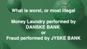 Den Danske Bank JYSKE BANK taget med hånden i #kagedåsen Den Danske Bank JYSKE BANK snød kunde og bedrager kunde for millioner, koncernbestyrelsen, sørgerede / gjorde selv selv alt, for at bedrageriet imod kunden ikke blev opklaret og stoppet, ved at lægge hændring i vejen for opklaring af svindlen Dette skete på trods af bestyrelsens viden om det igangværende bedrageri / svig mod kunden i jysk bank Se mere på www.banknyt.dk Sagen imod jyske bank for bedrageri kan skubbes igang http://tyv.dk/sagen-imod-jyskebank-for-bedrageri-kan-indledes-efter-som-bestyrelsen-ikke-vil-stoppe-med-at-besvige-kunde-her-03-09-2018/ Del 1. http://banknyt.dk/opslag-20-08-2018-fb/ Del 2. http://banknyt.dk/opslag-20-08-2018-facebook-del-2/ - DEN DANSKE BANK, JYSK EBANK UNDERSØGES FOR § 279. For #bedrageri § 280. For #mandatsvig § 281. For #afpresning § 282. For #åger § 283. For #skyldnersvig Kunden er ikke i tivl, bankens ledelse ved DIRIKTØR Anders Dam bevidst og uhæderligt har valgt at fortsætte bedrageri i mod kunde, et bedrag det har forgået siden 2008 / 2009 til mindst 1 septemper 2018 Men jyske bank ønsket ikke dialog, derfor har kunde og den samlede familie skrævet til deres advokat VI ØNSKER EN DOM Med sigte på at jyske bank dømmes for bedrageri, og Jyske Banks koncern bestyrelse gøres personlig ansvarlige for det bedrageri de har kendt til, mindst siden april 2016 og i perioden nægtede at stoppe det - Svig af en vis grovere karakter er kriminaliseret i en række forbrydelser. Den mest almindelige svigsforbrydelse er bedrageri. Svig kan bestå i, at forhold forties at der siges noget urigtigt mod bedre vidende. Flere af Jyske Banks afdelinger, lige som flere personer har været sammen om dette her svig mod bankkunde Kunde tilbyder stadig at gennemgå sagen med jyske bank og deres advokater Lund Elmer Sandager På trods at kunde har taget jyske Banks advokater, og dermed jyske bank for at lyve processuelt for retten :-) Problemet i jyske bank er at bedraget er udført udspekuleret ved hjælp af flere ansatte ansatte i flere afdelinger, men det fortsatte bedraget styres fra bestyrelsen Vestergade i Silkeborg Et #bedrageri som den samlede koncern ledelse ikke tager afstand fra, og derfor støtter bestyrelsen fortsat bedrageri af lille #virksomhed #Bestyrelsen i #jyskebank #SvenBuhrkall #KurtBligaardPedersen #RinaAsmussen #PhilipBaruch #JensBorup #KeldNorup #ChristinaLykkeMunk #JohnnyChristensen #MarianneLillevang #AndersDam #NielsErikJakobsen #PerSkovhus #PeterSchleidt #Nykredit #MetteEgholmNielsen Siger de ikke vil leverer skyts mod #jysk #ebank :-) #Lån #Gratis #Tilbud #Rådgivning #ATP #Pension #Pol #Police #LES #LundElmerSandager #Advokat Lån super billigt, ingen gebyr rente Subperlån, Superlån, supperlån. Billån, boliglån. Opsparing. Pension. - / Advokat advokater, strafferet ren straffe attest, øknomisk kriminalitet, kriminelt, straffeloven - Hvem kender mindst til sagen Lund Elmer Sandager Michael Rasmussen CEO Nykredit Anders Christian Dam CEO jyske bank Advokat Morten Ulrik Gade jyske bank Philip Baruch jyske bank Advokat Philip Baruch Lund Elmer Sandager Advokat Mette Egholm Nielsen Nykredit Inkasso Birgit Bush Thuesen jyske bank - Jyske bank erhverv Hillerød Helsingør Århus Aahus København Silkeborg Valby Østerbro - Nicolai Hansen bankrådgiver jyske bank Line Braad Winding jyske bank Casper Dam Olsen bankrådgiver jyske bank Anette Kirkeby bankrådgiver jyske bank Søren Woergaard rådgiver jyske bank CEO Anders Christian Dam - Danske bank jysk Aktie anbefalinger på jyskebank AKTIEN SÆLG #ATP IMG_3541