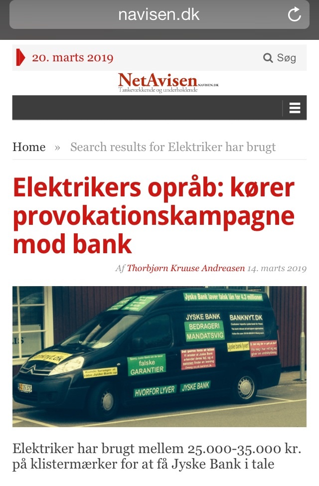 Medvirken direkte eller indirekte i jyske bank 11 års svindel / bedrageri mod kunde Et par søgeord er smuttet med. #JYSKE BANK BLEV OPDAGET / TAGET I AT LAVE #MANDATSVIG #BEDRAGERI #DOKUMENTFALSK #UDNYTTELSE #SVIG #FALSK #Bank #AnderChristianDam #Financial #News #Press #Share #Pol #Recommendation #Sale #Firesale #AndersDam #JyskeBank #ATP #PFA #MortenUlrikGade #PhilipBaruch #LES #LundElmerSandager #Nykredit #MetteEgholmNielsen #Loan #Fraud #CasperDamOlsen #NicolaiHansen #JeanettKofoed-Hansen #AnetteKirkeby #SørenWoergaaed #BirgitBushThuesen #Gangcrimes #Crimes #Koncernledelse #jyskebank #Koncernbestyrelsen #SvenBuhrkall #KurtBligaardPedersen #RinaAsmussen #PhilipBaruch #JensABorup #KeldNorup #ChristinaLykkeMunk #HaggaiKunisch #MarianneLillevang #Koncerndirektionen #AndersDam #LeifFLarsen #NielsErikJakobsen #PerSkovhus #PeterSchleidt