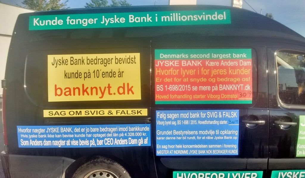 Warning don't trust banks in denmark.