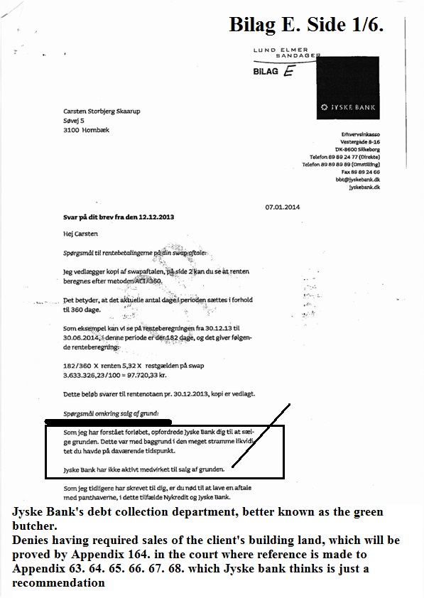 Main suspect in Danish bank fraud case Jyske BANK Anders Dam, Jyske Bank suspected of million scams and corruption. Philip Baruch Advokat og Partner I Lund Elmer Sandager Les.dk Thomas Schioldan Sørensen rodstenen.dk - Lundgrens advokater. Dan Terkildsen. Rødstenen advokater. bestyrelsen Jyske Bank Sven Buhrækall. Kurt Bligaard Pedersen. Rina Asmussen. Philip Baruch. Jens Borup. Keld Norup. Christina Lykke Munk. Johnny Christensen. Marianne Lillevang. Anders Christian Dam. Niels Erik Jakobsen. Per Skovhus. Peter Schleidt. #Bank #AnderChristianDam #Financial #News #Press #Share #Pol #Recommendation #Sale #Firesale #AndersDam #JyskeBank #ATP #PFA #MortenUlrikGade #GF Maresk #PhilipBaruch #LES #LundElmerSandager #Nykredit #MetteEgholmNielsen #Loan #Fraud #CasperDamOlsen #NicolaiHansen #JeanettKofoed-Hansen #AnetteKirkeby #SørenWoergaaed #BirgitBushThuesen #Gangcrimes #Crimes #Koncernledelse #jyskebank #Koncernbestyrelsen #SvenBuhrkall #KurtBligaardPedersen #RinaAsmussen #PhilipBaruch #JensABorup #KeldNorup #ChristinaLykkeMunk #HaggaiKunisch #MarianneLillevang Finansministeriet Statsministeriet Justitsministeriet Finanstilsynet Finans Bank Banking Aktier Loan Biler Hæderlige Banker #Koncerndirektionen #AndersDam #LeifFLarsen / Vedtægter § 1 Stk. 1: Bankens navn er Jyske Bank A/S. Stk. 4: Bankens formål er som bank og som moderselskab at drive bankvirksomhed efter lovgivningen Stk. 5: Banken drives i overensstemmelse med redelig forretningsskik, god bankpraksis og bankens værdier og holdninger :-) :-) Lidt søge ord. #Justitsministeriet #Finansministeriet #Statsministeriet JYSKE BANK BLEV OPDAGET / TAGET I AT LAVE #MANDATSVIG #BEDRAGERI #DOKUMENTFALSK #UDNYTTELSE #SVIG #FALSK / #Bank #AnderChristianDam #Financial #News #Press #Share #Pol #Recommendation #Sale #Firesale #AndersDam #JyskeBank #ATP #PFA #MortenUlrikGade #PhilipBaruch #LES #Boxen Jyske Bank Boxen #KristianAmbjørnBuus-Nielsen #LundElmerSandager #Nykredit #MetteEgholmNielsen #Loan #Fraud #CasperDamOlsen #NicolaiHansen #JeanettKofoed-Hansen #AnetteKirkeby #SørenWoergaaed #BirgitBushThuesen #Gangcrimes #Crimes #Koncernledelse #jyskebank #Koncernbestyrelsen #SvenBuhrkall #KurtBligaardPedersen #RinaAsmussen #PhilipBaruch #JensABorup #KeldNorup #ChristinaLykkeMunk #HaggaiKunisch #MarianneLillevang #Koncerndirektionen #AndersDam #LeifFLarsen #NielsErikJakobsen #PerSkovhus #PeterSchleidt