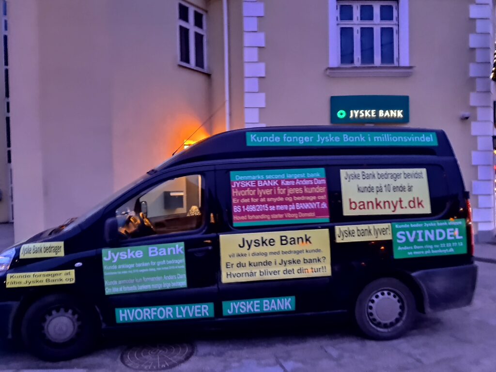 Medvirken direkte eller indirekte i jyske bank 11 års svindel / bedrageri mod kunde Et par søgeord er smuttet med. #JYSKE BANK BLEV OPDAGET / TAGET I AT LAVE #MANDATSVIG #BEDRAGERI #DOKUMENTFALSK #UDNYTTELSE #SVIG #FALSK #Bank #AnderChristianDam #Financial #News #Press #Share #Pol #Recommendation #Sale #Firesale #AndersDam #JyskeBank #ATP #PFA #MortenUlrikGade #PhilipBaruch #LES #LundElmerSandager #Nykredit #MetteEgholmNielsen #Loan #Fraud #CasperDamOlsen #NicolaiHansen #JeanettKofoed-Hansen #AnetteKirkeby #SørenWoergaaed #BirgitBushThuesen #Gangcrimes #Crimes #Koncernledelse #jyskebank #Koncernbestyrelsen #SvenBuhrkall #KurtBligaardPedersen #RinaAsmussen #PhilipBaruch #JensABorup #KeldNorup #ChristinaLykkeMunk #HaggaiKunisch #MarianneLillevang #Koncerndirektionen #AndersDam #LeifFLarsen #NielsErikJakobsen #PerSkovhus #PeterSchleidt