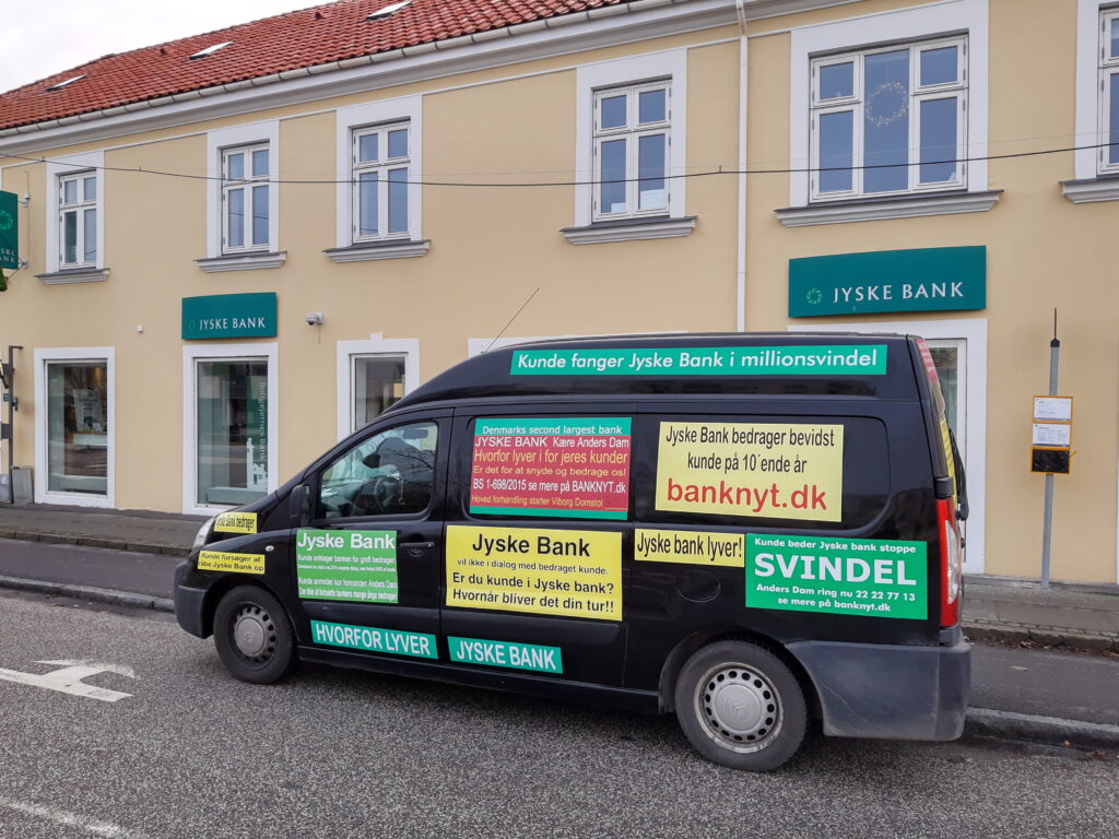 Bribery is not only a problem of Danish society. When a client hires Lundgrens Advokater, to file a case of fraud, executed against a Danish bank customer in Jyske Bank. And the client clearly and clearly tells Lundgren's attorneys that the fraud crime was committed by Jyske Bank, and this is done with the Group management's knowledge, and certainly contributes to the client in the case BS-402/2015-VIB When the customer saw over 1 year. after Lundgren's lawyer b occurred and shortly after the lawyers had been hired to file a fraud case against Jyske Bank. Discover that even the same Lundgren's lawyer company, has been employed by the Jyske Bank Group, in a trade for DKK 600 million. And the client also discovers that Lundgren's lawyers have countered that some of their client's claims were brought to court. When Lundgrens directly against the client's instructions, does not present any of the client's claims against Jyske Bank, which the client has many times given Lundgrens Advokater clear instructions to submit. What do you call it if Jyske Bank did not pay Lundgren's Return commission by giving Lundgren's lawyer partner company a million orders. Should Lundgren's Attorneys not be reported to the lawyer mentioned, as a total lawyer's house, since Lundgren's partner has all taken oaths. paragraph 10.4 of Lundgren's set of rules. When it comes to violation of good attorney practice, and possible receipt of return commission in the form of million work for Jyske Bank, neither Lundgrens nor Jyske Bank's Executive Board should hide the truth when the client only seeks the truth about Jyske Bank's real foundation.