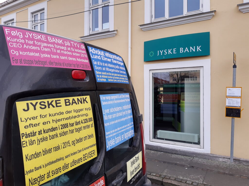 Bribery is not only a problem of Danish society. When a client hires Lundgrens Advokater, to file a case of fraud, executed against a Danish bank customer in Jyske Bank. And the client clearly and clearly tells Lundgren's attorneys that the fraud crime was committed by Jyske Bank, and this is done with the Group management's knowledge, and certainly contributes to the client in the case BS-402/2015-VIB When the customer saw over 1 year. after Lundgren's lawyer b occurred and shortly after the lawyers had been hired to file a fraud case against Jyske Bank. Discover that even the same Lundgren's lawyer company, has been employed by the Jyske Bank Group, in a trade for DKK 600 million. And the client also discovers that Lundgren's lawyers have countered that some of their client's claims were brought to court. When Lundgrens directly against the client's instructions, does not present any of the client's claims against Jyske Bank, which the client has many times given Lundgrens Advokater clear instructions to submit. What do you call it if Jyske Bank did not pay Lundgren's Return commission by giving Lundgren's lawyer partner company a million orders. Should Lundgren's Attorneys not be reported to the lawyer mentioned, as a total lawyer's house, since Lundgren's partner has all taken oaths. paragraph 10.4 of Lundgren's set of rules. When it comes to violation of good attorney practice, and possible receipt of return commission in the form of million work for Jyske Bank, neither Lundgrens nor Jyske Bank's Executive Board should hide the truth when the client only seeks the truth about Jyske Bank's real foundation.