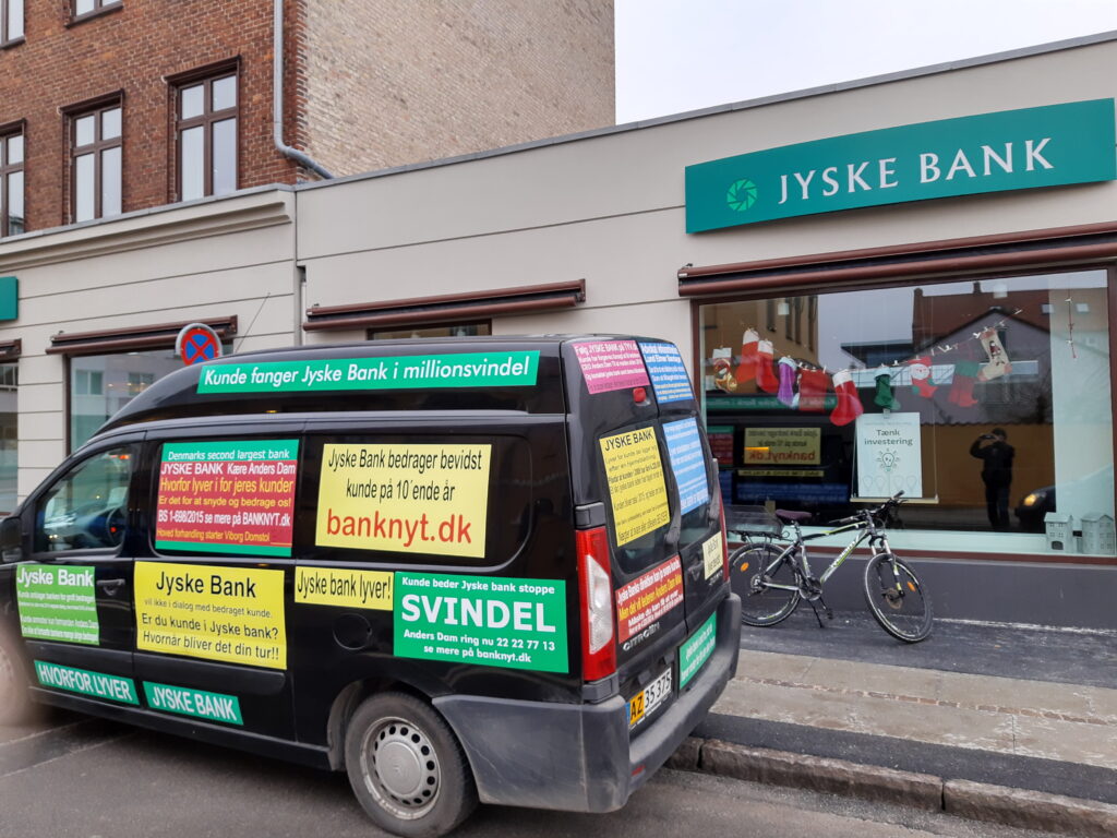 Bribery is not only a problem of Danish society. When a client hires Lundgrens Advokater, to file a case of fraud, executed against a Danish bank customer in Jyske Bank. And the client clearly and clearly tells Lundgren's attorneys that the fraud crime was committed by Jyske Bank, and this is done with the Group management's knowledge, and certainly contributes to the client in the case BS-402/2015-VIB When the customer saw over 1 year. after Lundgren's lawyer b occurred and shortly after the lawyers had been hired to file a fraud case against Jyske Bank. Discover that even the same Lundgren's lawyer company, has been employed by the Jyske Bank Group, in a trade for DKK 600 million. And the client also discovers that Lundgren's lawyers have countered that some of their client's claims were brought to court. When Lundgrens directly against the client's instructions, does not present any of the client's claims against Jyske Bank, which the client has many times given Lundgrens Advokater clear instructions to submit. What do you call it if Jyske Bank did not pay Lundgren's Return commission by giving Lundgren's lawyer partner company a million orders. Should Lundgren's Attorneys not be reported to the lawyer mentioned, as a total lawyer's house, since Lundgren's partner has all taken oaths. paragraph 10.4 of Lundgren's set of rules. When it comes to violation of good attorney practice, and possible receipt of return commission in the form of million work for Jyske Bank, neither Lundgrens nor Jyske Bank's Executive Board should hide the truth when the client only seeks the truth about the danish bank Jyske Bank's real foundation.