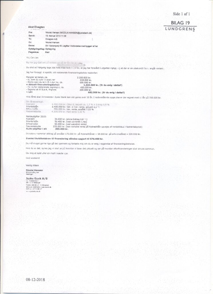 PERSONER SPECIALER KARRIERE OM OS KONTAKT ENGLISH Hvem søger du? SPECIALEOMRÅDE STILLING Skriv navn A ADAM FUSSING CLAUSEN ADVOKAT ALESSANDRO TRAINA ADVOKATDIRECTOR AMALIE BILTOFT LEGAL TRAINEE AMALIE CHRISTEL BJERG NIELSEN SAGSCONTROLLER AMANDA EMILIA KAMPH LEGAL TRAINEE AMANDA GULDAGER CLAUSEN ADVOKATFULDMÆGTIG ANDERS OREBY HANSEN ADVOKAT (L)PARTNER ANDREAS LYSKJÆR TOLMAN LEGAL TRAINEE ANN FRØLUND WINTHER ADVOKATDIRECTOR ANNA FJORDSIDE ADVOKAT BARSEL ANNE HANSEN-NORD ADVOKAT ANNE LYSEMOSE ADVOKAT BARSEL ANNE MARIE ABRAHAMSON ADVOKATPARTNER ANNE METTE SLOTH BERNER HEAD OF TRADEMARK PROSECUTIONEUROPEAN TRADEMARK & DESIGN ATTORNEY ANNE SOFIE JACOBS ADVOKAT ANNE VALLØ HANSEN TEAM ASSISTENT B BENEDICTE RØNBØG SECHER LEGAL TRAINEE BENJAMIN THIDEMANN ADVOKAT BETTINA HASSING HR CHEF BIRGITTE MILLER BRINCK EUROPEAN TRADEMARK & DESIGN ATTORNEY BUSAKORN SUKSAMRAN LINDE ØKONOMIMEDARBEJDER C CAMILLA BACH SCHOU STUB ADVOKATFULDMÆGTIG CAMILLA HEISEL TEAM ASSISTENT CARL JOHAN BJÆRGE ABRAHAMSON SUPPORTER CAROLINE BILLESØ PRIEMÉ SUPPORTER CECILIE GYRSTING ADVOKATFULDMÆGTIG CHARLOTTE KJELDSEN RECEPTIONIST CHARLOTTE LARSEN TEAM ASSISTENT PORTRÆT UNDERVEJS CHRISTIAN BREDTOFT GULDMANN ADVOKAT (L)PARTNER CHRISTIAN SCHERFIG ADVOKATPARTNER CHRISTINA BUHL NIELSEN ADVOKAT CHRISTOPHER HJULSAGER ADVOKATFULDMÆGTIG D DAN TERKILDSEN ADVOKATPARTNER DANIEL SCHIØTTE PETTERSSON LEGAL TRAINEE DITTE OPSTRUP ANDERSEN MARKETING MANAGER DORTE FRANDSEN TEAM ASSISTENT E ELISABETH EIBERG TEAM ASSISTENT ELISABETH THAL JANTZEN LEGAL TRAINEE EMIL HALD WINSTRØM ADVOKATFULDMÆGTIG EMILIE LERSTRØM ADVOKAT F FRANK TVEDE ØKONOMIMEDARBEJDER FREDERIK HASENBERG SUPPORTER FREDERIK HOLMSTED JENSEN LEGAL TRAINEE FREDERIKKE LINDBO HENNINGS ADVOKAT BARSEL H HANNAH DEHN-RASMUSSEN ADVOKATFULDMÆGTIG HANS HOLTEN INGERSLEV LEGAL TRAINEE PORTRÆT UNDERVEJS HEIDI THANNING RINGSTRØM SAGSCONTROLLER HELENA LYBÆK GUÐMUNDSDÓTTIR LEAD ADVISORPH.D. HELLE GROTHE NIELSEN BOBEHANDLERTEAM ASSISTENT I IDA JOHANNE DORÉ PAGH LEGAL TRAINEE IDA SIMONE SARBORG-PEDERSEN ADVOKATFULDMÆGTIG J JACOB HENRIKSEN IT STUDENT JACOB SKOVGAARD KRISTENSEN ADVOKATFULDMÆGTIG JAKOB SCHILDER-KNUDSEN ADVOKATPARTNER JAKOB SKOV BUNDGAARD ADVOKATFULDMÆGTIG JENS GRUNNET-NILSSON LEGAL TRAINEE JESPER CARØE PETERSEN SAGSCONTROLLER JESPER HJETTING ADVOKAT (H)DIRECTOR JESPER LUNDGREN ADVOKATOF COUNSEL JOAKIM WISCHMANN ADVOKAT JOHAN FREDERIK EHRENREICH ADVOKATFULDMÆGTIG JONAS ADSBØLL LEGAL TRAINEE PORTRÆT UNDERVEJS JONAS LYKKE HARTVIG NIELSEN ADVOKAT JULIE CATHRIN ROVSING ADVOKAT K KARIN KLINT HENRIKSEN ØKONOMICHEF KAROLINE STAMPE ERIKSEN SAGSCONTROLLER KIA ELISABETH GLAD ØKONOMIMEDARBEJDER KIRSTEN SEEBERG HR KONSULENT KLARA WINTHER KISELBERG LEGAL TRAINEE KRISTIAN GUSTAV ANDERSSON ADVOKATPARTNER KRISTIAN HØJBJERG JØRGENSEN SUPPORTER L LARS JAPP HASLUND DIRECTORHEAD OF DATA PROTECTION LARS KJÆR ADVOKATPARTNER LARS KROG ADVOKATDIRECTOR LARS PETERSEN ADVOKAT (H)OF COUNSEL LAURA HYANG KROER MADSEN ADVOKAT LENE WINTHER JENSEN RECEPTIONIST LINDA ZÜREK SAGSCONTROLLER LINE STOUGAARD ESKILDSEN ADVOKAT BARSEL LOUISE CECILIE MUNCK COMPLIANCE CONTROLLER M MADDALENA VOSS ADVOKATFULDMÆGTIG MAGNUS MØRCH TUXEN ADVOKATFULDMÆGTIG MAJA ILSØ LEGAL TRAINEE MAJSE JARLOV ADVOKAT MALENE OVERGAARD ADVOKATDIRECTOR MARCUS NIMMO ALLERUP BOGH LEGAL TRAINEE MARIA GISELA BRAMMER LEGAL TRAINEE MARIA WESSEL LINDBERG ADVOKATFULDMÆGTIG MARIE LOUISE AAGAARD ADVOKATDIRECTOR MARIE VON SICHLAU ADVOKATFULDMÆGTIG MARIO FERNANDEZ ADVOKATDIRECTORHEAD OF INDIRECT TAXES MARTIN AAGREN NIELSEN ADVOKAT (L) MARTIN BALSLEV ADVOKATFULDMÆGTIG MARTIN KIRKEGAARD DIREKTØR/CHIEF OPERATING OFFICER MATHIAS BELL WILLUMSEN ADVOKAT METTE MARIE NIELSEN ADVOKATFULDMÆGTIG METTE-MARIE VENDELBO HAMANN LEGAL TRAINEE MICHAEL ALSTRØM ADVOKAT (H)FORMAND FOR BESTYRELSENPARTNER MICHAEL AMSTRUP ADVOKAT (H)PARTNER MICHAEL GAARMANN ADVOKATPARTNER MICHALA RING GALE ADVOKAT MICKA SINETTE M. THORSEN TEAM ASSISTENT MORTEN ROSENMEJER ADVOKAT (L)PARTNER N NADIA AZAQUOUN ADVOKATFULDMÆGTIG NADIA BRANDT EXECUTIVE ASSISTANT NANNA MUNK WARMDAHL LEGAL TRAINEE NICOLAI B. SØRENSEN ADVOKAT (H)PARTNER NICOLAI THORNINGER ADVOKAT (L) NICOLE SOWE ADVOKATFULDMÆGTIG BARSEL NIELS GRAM-HANSSEN ADVOKATPARTNER NIELS WIVE KJÆRGAARD ADVOKAT (H)PARTNER NIKOLAJ BRANDT CLAUSEN IT CHEF NINA LUND-ANDERSEN ADVOKATFULDMÆGTIG NINA RINGEN ADVOKATPARTNER O OLIVIA SACEANU LEGAL TRAINEE P PEDRAM MOGHADDAM ADVOKATPARTNER PERNILLE HELLESØE TEAM ASSISTENT PETER ABILDGAARD ADVOKATFULDMÆGTIG PETER BRUUN NIKOLAJSEN ADVOKAT (L)PARTNER PETER CLEMMEN CHRISTENSEN ADVOKAT (H)PARTNER PETER MOLLERUP ADVOKAT (L)PARTNER PIA LYKKE MATHIASEN ADVOKATDIRECTOR R RASMUS REICHSTEIN ADVOKATFULDMÆGTIG RASMUS STUB ADVOKAT RASMUS VANG ADVOKAT (H)DIRECTOR REGITZE RUHOFF SUPPORTER RIKKE TOFT GRABSKI IT STUDENT S SARA KIRSTINE KLOUGART ADVOKAT SEBASTIAN DYHR RASMUSSEN LEGAL TRAINEE SEBASTIAN LYSHOLM NIELSEN ADVOKATDIRECTOR SIMONE EMILIE VIUF CHRISTIANSEN ADVOKATFULDMÆGTIG SISSEL BAY FRANDSEN TEAM ASSISTENT SOPHIA PATRICIA STRØMQVIST HR ASSISTENT STINE BERNT STRYHN ADVOKATDIRECTOR SØREN DANELUND REIPURTH ADVOKAT (L)DIRECTOR SØREN HILBERT ADVOKAT (L)PARTNER T THOMAS KRÆMER ADVOKATPARTNER THOMAS STAMPE ADVOKAT (H)PARTNER THOMAS SVENNINGSEN LEGAL TRAINEE THORSTEIN BOSERUP LEGAL TRAINEE TOBIAS VIETH ADVOKATPARTNER U URSULA IZZARD LEGAL TRAINEE V VIBE TOFTUM LEGAL TRAINEE Y YVONNE EJLERSEN TEAM ASSISTENT Samme rådgiver er altid med dig, når du arbejder med Lundgrens ADVOKATPARTNERSELSKAB TUBORG BOULEVARD 12 DK-2900 HELLERUP ÅBNINGSTIDER, ALLE HVERDAGE: 8.00-17.00 E-MAIL INFO@LUNDGRENS.DK LINKEDIN GÅ TIL LINKEDIN FACEBOOK GÅ TIL FACEBOOK TELEFON +45 3525 2535 CVR NR 36 44 20 42