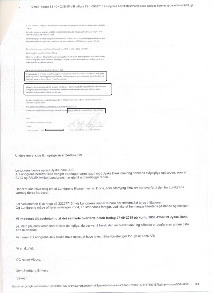 PERSONER SPECIALER KARRIERE OM OS KONTAKT ENGLISH Hvem søger du? SPECIALEOMRÅDE STILLING Skriv navn A ADAM FUSSING CLAUSEN ADVOKAT ALESSANDRO TRAINA ADVOKATDIRECTOR AMALIE BILTOFT LEGAL TRAINEE AMALIE CHRISTEL BJERG NIELSEN SAGSCONTROLLER AMANDA EMILIA KAMPH LEGAL TRAINEE AMANDA GULDAGER CLAUSEN ADVOKATFULDMÆGTIG ANDERS OREBY HANSEN ADVOKAT (L)PARTNER ANDREAS LYSKJÆR TOLMAN LEGAL TRAINEE ANN FRØLUND WINTHER ADVOKATDIRECTOR ANNA FJORDSIDE ADVOKAT BARSEL ANNE HANSEN-NORD ADVOKAT ANNE LYSEMOSE ADVOKAT BARSEL ANNE MARIE ABRAHAMSON ADVOKATPARTNER ANNE METTE SLOTH BERNER HEAD OF TRADEMARK PROSECUTIONEUROPEAN TRADEMARK & DESIGN ATTORNEY ANNE SOFIE JACOBS ADVOKAT ANNE VALLØ HANSEN TEAM ASSISTENT B BENEDICTE RØNBØG SECHER LEGAL TRAINEE BENJAMIN THIDEMANN ADVOKAT BETTINA HASSING HR CHEF BIRGITTE MILLER BRINCK EUROPEAN TRADEMARK & DESIGN ATTORNEY BUSAKORN SUKSAMRAN LINDE ØKONOMIMEDARBEJDER C CAMILLA BACH SCHOU STUB ADVOKATFULDMÆGTIG CAMILLA HEISEL TEAM ASSISTENT CARL JOHAN BJÆRGE ABRAHAMSON SUPPORTER CAROLINE BILLESØ PRIEMÉ SUPPORTER CECILIE GYRSTING ADVOKATFULDMÆGTIG CHARLOTTE KJELDSEN RECEPTIONIST CHARLOTTE LARSEN TEAM ASSISTENT PORTRÆT UNDERVEJS CHRISTIAN BREDTOFT GULDMANN ADVOKAT (L)PARTNER CHRISTIAN SCHERFIG ADVOKATPARTNER CHRISTINA BUHL NIELSEN ADVOKAT CHRISTOPHER HJULSAGER ADVOKATFULDMÆGTIG D DAN TERKILDSEN ADVOKATPARTNER DANIEL SCHIØTTE PETTERSSON LEGAL TRAINEE DITTE OPSTRUP ANDERSEN MARKETING MANAGER DORTE FRANDSEN TEAM ASSISTENT E ELISABETH EIBERG TEAM ASSISTENT ELISABETH THAL JANTZEN LEGAL TRAINEE EMIL HALD WINSTRØM ADVOKATFULDMÆGTIG EMILIE LERSTRØM ADVOKAT F FRANK TVEDE ØKONOMIMEDARBEJDER FREDERIK HASENBERG SUPPORTER FREDERIK HOLMSTED JENSEN LEGAL TRAINEE FREDERIKKE LINDBO HENNINGS ADVOKAT BARSEL H HANNAH DEHN-RASMUSSEN ADVOKATFULDMÆGTIG HANS HOLTEN INGERSLEV LEGAL TRAINEE PORTRÆT UNDERVEJS HEIDI THANNING RINGSTRØM SAGSCONTROLLER HELENA LYBÆK GUÐMUNDSDÓTTIR LEAD ADVISORPH.D. HELLE GROTHE NIELSEN BOBEHANDLERTEAM ASSISTENT I IDA JOHANNE DORÉ PAGH LEGAL TRAINEE IDA SIMONE SARBORG-PEDERSEN ADVOKATFULDMÆGTIG J JACOB HENRIKSEN IT STUDENT JACOB SKOVGAARD KRISTENSEN ADVOKATFULDMÆGTIG JAKOB SCHILDER-KNUDSEN ADVOKATPARTNER JAKOB SKOV BUNDGAARD ADVOKATFULDMÆGTIG JENS GRUNNET-NILSSON LEGAL TRAINEE JESPER CARØE PETERSEN SAGSCONTROLLER JESPER HJETTING ADVOKAT (H)DIRECTOR JESPER LUNDGREN ADVOKATOF COUNSEL JOAKIM WISCHMANN ADVOKAT JOHAN FREDERIK EHRENREICH ADVOKATFULDMÆGTIG JONAS ADSBØLL LEGAL TRAINEE PORTRÆT UNDERVEJS JONAS LYKKE HARTVIG NIELSEN ADVOKAT JULIE CATHRIN ROVSING ADVOKAT K KARIN KLINT HENRIKSEN ØKONOMICHEF KAROLINE STAMPE ERIKSEN SAGSCONTROLLER KIA ELISABETH GLAD ØKONOMIMEDARBEJDER KIRSTEN SEEBERG HR KONSULENT KLARA WINTHER KISELBERG LEGAL TRAINEE KRISTIAN GUSTAV ANDERSSON ADVOKATPARTNER KRISTIAN HØJBJERG JØRGENSEN SUPPORTER L LARS JAPP HASLUND DIRECTORHEAD OF DATA PROTECTION LARS KJÆR ADVOKATPARTNER LARS KROG ADVOKATDIRECTOR LARS PETERSEN ADVOKAT (H)OF COUNSEL LAURA HYANG KROER MADSEN ADVOKAT LENE WINTHER JENSEN RECEPTIONIST LINDA ZÜREK SAGSCONTROLLER LINE STOUGAARD ESKILDSEN ADVOKAT BARSEL LOUISE CECILIE MUNCK COMPLIANCE CONTROLLER M MADDALENA VOSS ADVOKATFULDMÆGTIG MAGNUS MØRCH TUXEN ADVOKATFULDMÆGTIG MAJA ILSØ LEGAL TRAINEE MAJSE JARLOV ADVOKAT MALENE OVERGAARD ADVOKATDIRECTOR MARCUS NIMMO ALLERUP BOGH LEGAL TRAINEE MARIA GISELA BRAMMER LEGAL TRAINEE MARIA WESSEL LINDBERG ADVOKATFULDMÆGTIG MARIE LOUISE AAGAARD ADVOKATDIRECTOR MARIE VON SICHLAU ADVOKATFULDMÆGTIG MARIO FERNANDEZ ADVOKATDIRECTORHEAD OF INDIRECT TAXES MARTIN AAGREN NIELSEN ADVOKAT (L) MARTIN BALSLEV ADVOKATFULDMÆGTIG MARTIN KIRKEGAARD DIREKTØR/CHIEF OPERATING OFFICER MATHIAS BELL WILLUMSEN ADVOKAT METTE MARIE NIELSEN ADVOKATFULDMÆGTIG METTE-MARIE VENDELBO HAMANN LEGAL TRAINEE MICHAEL ALSTRØM ADVOKAT (H)FORMAND FOR BESTYRELSENPARTNER MICHAEL AMSTRUP ADVOKAT (H)PARTNER MICHAEL GAARMANN ADVOKATPARTNER MICHALA RING GALE ADVOKAT MICKA SINETTE M. THORSEN TEAM ASSISTENT MORTEN ROSENMEJER ADVOKAT (L)PARTNER N NADIA AZAQUOUN ADVOKATFULDMÆGTIG NADIA BRANDT EXECUTIVE ASSISTANT NANNA MUNK WARMDAHL LEGAL TRAINEE NICOLAI B. SØRENSEN ADVOKAT (H)PARTNER NICOLAI THORNINGER ADVOKAT (L) NICOLE SOWE ADVOKATFULDMÆGTIG BARSEL NIELS GRAM-HANSSEN ADVOKATPARTNER NIELS WIVE KJÆRGAARD ADVOKAT (H)PARTNER NIKOLAJ BRANDT CLAUSEN IT CHEF NINA LUND-ANDERSEN ADVOKATFULDMÆGTIG NINA RINGEN ADVOKATPARTNER O OLIVIA SACEANU LEGAL TRAINEE P PEDRAM MOGHADDAM ADVOKATPARTNER PERNILLE HELLESØE TEAM ASSISTENT PETER ABILDGAARD ADVOKATFULDMÆGTIG PETER BRUUN NIKOLAJSEN ADVOKAT (L)PARTNER PETER CLEMMEN CHRISTENSEN ADVOKAT (H)PARTNER PETER MOLLERUP ADVOKAT (L)PARTNER PIA LYKKE MATHIASEN ADVOKATDIRECTOR R RASMUS REICHSTEIN ADVOKATFULDMÆGTIG RASMUS STUB ADVOKAT RASMUS VANG ADVOKAT (H)DIRECTOR REGITZE RUHOFF SUPPORTER RIKKE TOFT GRABSKI IT STUDENT S SARA KIRSTINE KLOUGART ADVOKAT SEBASTIAN DYHR RASMUSSEN LEGAL TRAINEE SEBASTIAN LYSHOLM NIELSEN ADVOKATDIRECTOR SIMONE EMILIE VIUF CHRISTIANSEN ADVOKATFULDMÆGTIG SISSEL BAY FRANDSEN TEAM ASSISTENT SOPHIA PATRICIA STRØMQVIST HR ASSISTENT STINE BERNT STRYHN ADVOKATDIRECTOR SØREN DANELUND REIPURTH ADVOKAT (L)DIRECTOR SØREN HILBERT ADVOKAT (L)PARTNER T THOMAS KRÆMER ADVOKATPARTNER THOMAS STAMPE ADVOKAT (H)PARTNER THOMAS SVENNINGSEN LEGAL TRAINEE THORSTEIN BOSERUP LEGAL TRAINEE TOBIAS VIETH ADVOKATPARTNER U URSULA IZZARD LEGAL TRAINEE V VIBE TOFTUM LEGAL TRAINEE Y YVONNE EJLERSEN TEAM ASSISTENT Samme rådgiver er altid med dig, når du arbejder med Lundgrens ADVOKATPARTNERSELSKAB TUBORG BOULEVARD 12 DK-2900 HELLERUP ÅBNINGSTIDER, ALLE HVERDAGE: 8.00-17.00 E-MAIL INFO@LUNDGRENS.DK LINKEDIN GÅ TIL LINKEDIN FACEBOOK GÅ TIL FACEBOOK TELEFON +45 3525 2535 CVR NR 36 44 20 42