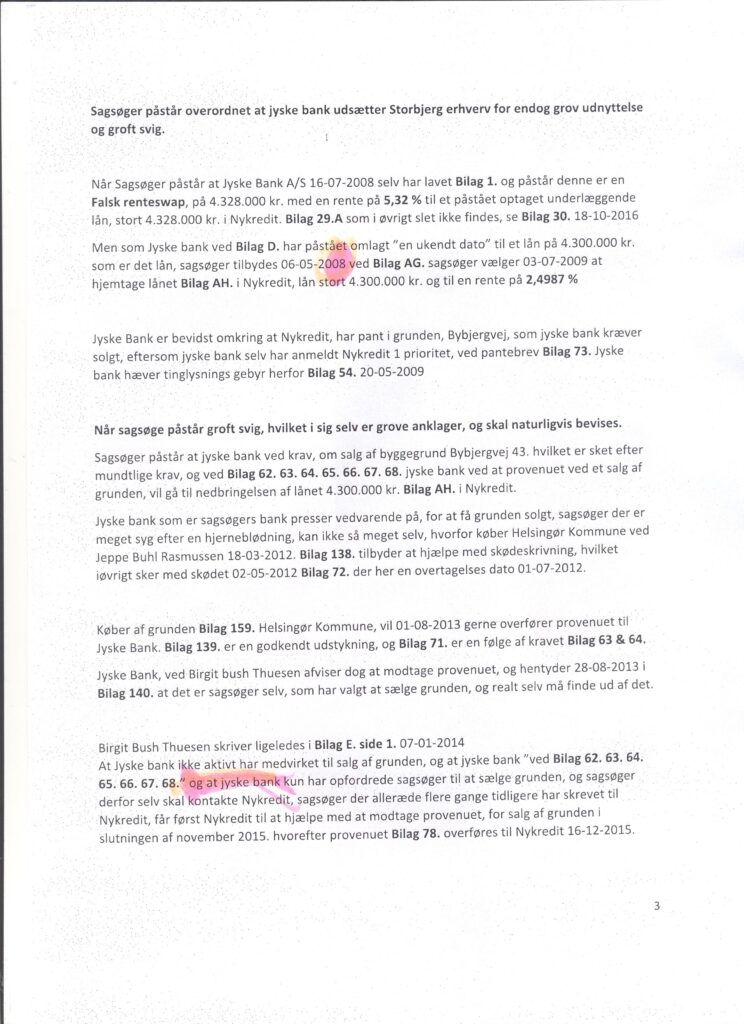 Jyske Bank customer probably got a brain haemorrhage after Jyske bank A/S in 2008 and 2009. Chose to start exposing his business, to what looks like covert fraud. But Jyske bank made a mistake, they chose the wrong victim to take the ass on. While Jyske Bank's management at CEO Anders Dam, and the board member Philip Baruch, and the bank's other attorneys like here Morten Ulrik Gade. And the law firm Lund Elmer Sandager, who by Kristian Ambjørn Buus-Nielsen, and Philip Baruch, try to get the case out of date, while the lawyers present manipulated evidence before the court, and, dishonestly, submits allegations that are untrue. With no reasonableness in Jyske Bank's foundations, the board of directors holds on to disappoint in legal matters, and tries to drive the customer out of money, by continuing the bank's fraudulent business towards their customer. Plaintiff's own litigation against Jyske Bank, is not presented until 28-10-2019, after the plaintiff's 2 former attorneys, have really taken the ass on their client. Partly Rödstenen attorneys as at Thomas Schioldan Sørensen and Rasmus Lindhardt Jensen, and then Lundgren's attorneys at partner Dan Terkildsen, helped by Attorney Pernille Hellesøe, Student Mette-Marie Nielsen, Student Emil Hald Winstrøm, Attorney Sebastian Lysholm Nielsen, all chose not to help their client. But act directly contrary to what is expected of the Danish lawyers and the lawyer community. Since Thomas Schioldan Sørensen Rödstenen and Lundgrens by Dan Terkildsen do not present their client's claims against Jyske Bank A/S in court, the client's attorneys have not acted as plaintiffs' attorneys. And that is why you can get a laugh from the customer, who alone has had to submit their allegations against the Jyske Bank Group, which here acts as a criminal organization, but should there just be talk about one little misunderstanding, so we would like again, to call on Jyske Bank`s board for dialogue. Jyske Bank's customer is just an electrician, and with 05 in Danish and 03 in English it is not the best conditions for playing a lawyer, against an entire organization. If you want to help us financially against the Danish big bank. We would like to receive your contribution. IBAN NR. DK0854790004563376 Help us in the case against Jyske Bank A/S Can you trust the Danish banks, the case that may have your financial and social interest. The customer keeps an eye on the largest criminal banking companies, and corrupt lawyer houses in Denmark, while the Danish authorities do not care. - If you think you can rely troust on Lundgren's or Lund Elmer Sandager's lawyers, or if you can trust Denmark's second-largest Bank Jyske bank. So just try to read along here. - Here in the case BS-402/2015-VIB, the entire board supports whether Jyske bank continued fraud against their customer. In several letters to Jyske Bank's Board of Directors, we have written that the bank exposes us to fraud, and bet them not, these letters are presented in court. Koncernbestyrelsen sammensættes på følgende måde: • Repræsentantskabet vælger seks medlemmer til koncernbestyrelsen. • Generalforsamlingen kan vælge op til to medlemmer til koncernbestyrelsen. • Medarbejderne vælger det lovpligtige antal medarbejderrepræsentanter — det er i øjeblikket tre. Koncernbestyrelsen konstituerer sig selv og ansætter koncerndirektionen, som står for den daglige ledelse. ________________________________________ Sven Buhrkall (Formand) Konsulent Født: 1949 Sven Buhrkall har været bestyrelsesmedlem siden 1998 og formand siden 2004. Sven Buhrkall er medlem af alle bestyrelsesudvalg, herunder formand for nomineringsudvalget og lønudvalget. Valgperiode udløber: 2022 Ikke uafhængig grundet bestyrelsesanciennitet. Sven Buhrkall var i perioden 2004-2009 formand for bankens revisionskomité samt i perioden 2009-2014 formand for bestyrelsens revisionsudvalg. Sven Buhrkall blev oprindelig indvalgt i Jyske Banks repræsentantskab i 1989. Sven Buhrkall har siden 1998 haft selvstændig rådgivningsvirksomhed inden for bl.a. økonomi, organisationsforhold, ledelse og logistik. Sven Buhrkall var medlem af Folketinget for partiet Venstre i perioden 2001-2005. Inden da var Sven Buhrkall fra 1994 adm. direktør for EHJ Transport & Spedition A/S efter i perioden 1988-94 at have været adm. direktør for Spetra A/S og Gasa-spedition. I årene 1982-1988 var Sven Buhrkall vicedirektør i Foreningen af Danske Eksportvognmænd efter i perioden 1981-1982 at have været uddannelsesleder hos Danmarks Sparekasseforening og økonomikonsulent hos De Samvirkende Landboforeninger i årene 1980-1981. Endelig har Sven Buhrkall siden 1986 været ekstern lektor på Syddansk Universitet. Sven Buhrkall er cand. oecon. fra Aarhus Universitet (1980). Særlige kompetencer: • Erfaring fra bestyrelsesarbejde • Ekspertise inden for transport- og logistikbranchen Til top ________________________________________ Kurt Bligaard Pedersen (Næstformand) Adm. Direktør Født: 1959 Kurt Bligaard Pedersen blev indvalgt i Jyske Banks repræsentantskab og bestyrelse i forbindelse med sammenlægningen med BRFkredit a/s (nu Jyske Realkredit A/S) i 2014. Kurt Bligaard Pedersen har siden 2014 været næstformand for bestyrelsen, formand for revisionsudvalget samt medlem af nomineringsudvalget og lønudvalget. Valgperiode udløber: 2020 Uafhængig Kurt Bligaard Pedersen er administrerende direktør i Gazprom Marketing & Trading Retail Limited. Kurt Bligaard Pedersen var i årene 2002-2012 koncerndirektør i DONG Energy A/S efter i perioden 2000-2001 at have været administrerende direktør for Falck Danmark A/S. Kurt Bligaard Pedersen var forinden i perioden 1996-2000 finansdirektør og senere administrerende direktør i Københavns Kommune efter at have været kontorchef og senere afdelingschef i Finansministeriet i perioden 1992-1996. Kurt Bligaard Pedersen har derudover været konsulent for Den Socialdemokratiske Folketingsgruppe i årene 1988-1992. Kurt Bligaard Pedersen har desuden bestridt en række bestyrelsesposter, herunder medlem af bestyrelsen i Noordgastransport B.V., næstformand i Københavns Zoologiske have, medlem af bestyrelsen i NKT Holding A/S, medlem af bestyrelsen i Novo Nordisk Fonden og formand for Københavns Lufthavne A/S. Kurt Bligaard Pedersen har følgende ledelseshverv: • Bestyrelsesmedlem i BRF Fonden samt et helejet datterselskab • Bestyrelsesmedlem og direktør i Gazprom Energy Ltd. Direktør i Bligaard Consult v/Kurt Bligaard Pedersen Kurt Bligaard Pedersen er cand.scient.pol. fra Aarhus Universitet i 1988. Særlige kompetencer: • Erfaring fra ledelse af større danske og internationale virksomheder, herunder offentlig virksomhed • Finansiel og økonomisk ekspertise, herunder regnskabsforhold Til top ________________________________________ Rina Asmussen Konsulent Født: 1959 Rina Asmussen blev i 2014 indvalgt i Jyske Banks repræsentantskab og bestyrelse i forbindelse med sammenlægningen med Jyske Realkredit A/S (tidligere BRFkredit a/s). Rina Asmussen har siden 2014 været formand for koncernrisikoudvalget samt siden 2017 formand for digitaliserings- og teknologiudvalget. Valgperiode udløber: 2020 Uafhængig Rina Asmussen har sit eget konsulentfirma RA-Consulting (Ledelsesrådgivning, personlig sparringspartner). Rina Asmussen har i perioden 2013-18 været partner hos den internationale Executive Search virksomhed Stanton Chase. Forud for det har Rina Asmussen haft en 30-årig lang karriere i den danske finansielle sektor, de første 20 år i en lang række roller indenfor investering og risikostyring og de sidste 10 år siddet i ledelsen af retailområdet i Danske Bank, Danmark. I den periode stod Rina Asmussen i spidsen for meget forskelligartede opgaver og forandringer, fra fusioner, organisationsudvikling, performance management og til udvikling af kundebetjeningen på tværs af fysiske og digitale kanaler. Det kulminerede med stillingen som vicedirektør i BG Bank samt sidenhen Danske Bank, Danmark i årene 2006-2011. Rina Asmussen har følgende ledelseshverv: • Bestyrelsesmedlem og næstformand i BRF Fonden samt et helejet datterselskab • Bestyrelsesmedlem i PFA Invest • Bestyrelsesmedlem i HUMAN UNIVERZ Partner byHeart ApS • Direktør i RA Consulting Rina Asmussen er cand.merc. fra CBS i 1988. Særlige kompetencer: • Erfaring fra ledelse af større finansielle virksomheder, herunder investering, risikostyring, økonomistyring samt kundebetjening og rådgivning • Generel ledelse, forretningsudvikling og forandringsprocesser Til top ________________________________________ Philip Baruch Advokat Født: 1953 Philip Baruch har været bestyrelsesmedlem siden 2006 og siden 2012 medlem af nomineringsudvalget. Valgperiode udløber: 2021 Ikke uafhængig grundet bestyrelsesanciennitet. Philip Baruch var i perioden 2009-2012 medlem af bestyrelsens revisionsudvalg. Han blev endvidere formand for Jyske Banks repræsentantskab i 2012 efter i perioden 2006-2012 at have været næstformand herfor. Philip Baruch blev oprindelig indvalgt i Jyske Banks repræsentantskab i 1993. Philip Baruch er advokat (H) samt partner i Lund Elmer Sandager Advokatpartnerselskab. Philip Baruch beskæftiger sig primært med generel erhvervsrådgivning, herunder hovedaktionærforhold, køb og salg af virksomheder samt voldgiftssager. Philip Baruch opnåede sin juridiske kandidatgrad fra Københavns Universitet i 1978. Philip Baruch har været dommerfuldmægtig 1978-1981, ansat hos landsretssagfører Paul Kurzenberger 1981 og partner samme sted 1983. Philip Baruch var medstifter af Advokatfirmaet Thyregod & Elmer i 1989 og medstifter af Advokatfirmaet Lund Elmer Sandager i 1999. Særlige kompetencer: • Erfaring fra bestyrelsesarbejde • Juridisk ekspertise, herunder køb og salg af virksomheder Til top ________________________________________ Jens A. Borup Fhv. Fiskeskipper Født: 1955 Jens A. Borup har været bestyrelsesmedlem siden 2005, medlem af nomineringsudvalget siden 2012, medlem af koncernrisikoudvalget siden 2014 samt medlem af revisionsudvalget siden 2018. Valgperiode udløber: 2020 Ikke uafhængig grundet bestyrelsesanciennitet. Jens A. Borup var i perioden 2011-2014 næstformand for bestyrelsen samt medlem af bestyrelsens lønudvalg. Der forinden var Jens A. Borup i perioden 2009-2011 medlem af bestyrelsens revisionsudvalg. Jens A. Borup blev oprindelig indvalgt i Jyske Banks repræsentantskab i 1998. Jens A. Borup er fhv. fiskeskipper og har haft egen kutter i perioden 1980-2013. Jens A. Borup har følgende ledelseshverv: • Bestyrelsesmedlem i FF Skagen Fond • Bestyrelsesformand i FF Skagen A/S samt ledelseshverv i 5 helejede datterselskaber • Bestyrelsesformand i Scandic Pelagic • Bestyrelsesmedlem i Scandic Pelagic AB samt 1 helejet datterselskab • Bestyrelsesmedlem i Fiskeafgiftsfonden • Direktør i Starholm Holding ApS Særlige kompetencer: • Erfaring fra bestyrelsesarbejde • Ekspertise inden for fiskeri og øvrige primære erhverv Til top ________________________________________ Anker Laden-Andersen Advokat Født: 1956 Anker Laden-Andersen har været bestyrelsesmedlem siden 2019, hvor han tillige blev medlem af revisionsudvalget. Valgperiode udløber: 2022 Uafhængig Cand. Jur. og Advokat (H). Han er fransk konsul og har været partner i HjulmandKaptain siden 1990. Særlige kompetencer: • Erfaring fra bestyrelsesarbejde • Erhvervs- og fondsret • Drift og ledelse af selskaber • Krisestyring og –kommunikation Til top ________________________________________ Keld Norup Advokat Født: 1953 Keld Norup har været bestyrelsesmedlem siden 2007 og siden 2010 medlem af revisionsudvalget. Valgperiode udløber: 2022 Ikke uafhængig grundet bestyrelsesanciennitet. Keld Norup var i perioden 2013-2014 medlem af bestyrelsens nomineringsudvalg. Endvidere blev Keld Norup næstformand for Jyske Banks repræsentantskab i 2014. Keld Norup blev oprindelig indvalgt i Jyske Banks repræsentantskab i 1998. Keld Norup er advokat (H) og har været administrerende partner hos advokatfirmaet SKOV Advokater Advokataktieselskab i perioden 1. januar 1993 til 1. oktober 2011, og har fra 1. oktober 2011 været formand for advokatselskabets bestyrelse. Keld Norup beskæftiger sig primært med bestyrelsesarbejde, erhvervs- og selskabsret, virksomhedsoverdragelse samt fast ejendom. Keld Norup opnåede sin juridiske kandidatgrad fra Aarhus Universitet i 1980. Keld Norup blev ansat hos det daværende Bent Skov Partnere i 1980 og har været partner samme sted siden 1984. Særlige kompetencer: • Erfaring fra bestyrelsesarbejde • Juridisk ekspertise, herunder særligt erhvervs- og selskabsret, rådgivning/styring/finansiering af transaktioner inden for køb og salg af virksomheder samt rådgivning vedrørende køb/salg/projektering af erhvervs- og beboelsesejendomme Til top ________________________________________ Per Schnack Konsulent Født: 1961 Per Schnack har været medlem af Jyske Banks koncernbestyrelse og repræsentantskab siden 2019. Han er medlem af Revisionsudvalget. Valgperiode udløber: 2020 Uafhængig Per Schnack beskæftiger sig med konsulent- og bestyrelsesarbejde. Per Schnack er tidligere direktør (CFO & CRO) i Danmarks Skibskredit A/S, hvor han var beskæftiget i perioden 1991-2018. Før det var han i perioden 1985-1991 ansat i J. Lauritzen A/S som fuldmægtig/finanschef og i perioden 1983-1985 hos A.P. Møller som trainee/souschef på rente- og valutasektionen. Per Schnack indtrådte i direktionen hos Danmarks Skibskredit A/S i 2008, hvor hans primære ansvarsområder var Finans, Økonomi, IT, Legal and Compliance samt Intern Kontrol. Per Schnack besidder dermed ikke alene den ledelseserfaring fra anden relevant finansiel virksomhed, som skal være repræsenteret i bestyrelsen, men har tillige kvalifikationer indenfor regnskab jf. Finanstilsynets krav herom. Per Schnack er civiløkonom fra CBS, HD (F) (1987) og HD (IØ) (1992) og har bestyrelsesuddannelse fra CBS Executive (2018). Særlige kompetencer: • Bredt kendskab til ledelse af finansiel virksomhed, finansiel risikostyring, finansiel regulering, kapitalmarkeder, regnskabsaflæggelse, rating og obligationsudstedelse. Til top ________________________________________ Christina Lykke Munk (Medarbejderrepræsentant) Forvaltningsrådgiver Født: 1978 Christina Lykke Munk har været medarbejdervalgt medlem siden 2016 samt medlem af revisionsudvalget siden 2018. Valgperiode udløber: 2022 Christina Lykke Munk har været ansat i sektoren siden 1998 og i Jyske Bank siden 2005. Christina har en bankfaglig uddannelse bag sig og har siden 2005 varetaget flere forskellige funktioner i Jyske Bank. Til top ________________________________________ Johnny Christensen (Medarbejderrepræsentant) Næstformand, Jyske Bank Kreds Født: 1962 Johnny Christensen har været medarbejdervalgt medlem siden 2018 samt medlem af digitaliserings- og teknologiudvalget siden 2018. Valgperiode udløber: 2022 Johnny Christensen er næstformand i Jyske Bank Kreds. Har været i sektoren siden 1981, og er bankuddannet. Johnny kom til Jyske Bank i 2002 og har siden da varetaget forskellige funktioner i Jyske Bank. Til top ________________________________________ Marianne Lillevang (Medarbejderrepræsentant) Formand, Jyske Bank Kreds Født: 1965 Marianne Lillevang har været medarbejdervalgt medlem siden 2006 og har været medlem af koncernrisikoudvalget og lønudvalget siden 2018. Marianne har været medlem af bestyrelsens revisionsudvalg i perioden 2012-2018. Valgperiode udløber: 2022 Marianne Lillevang er formand for Jyske Bank Kreds. Marianne Lillevang afsluttede sin bankassistentuddannelse i 1987 og har siden varetaget forskellige funktioner i Jyske Bank. Marianne Lillevang har siden 2018 været medlem af Finansforbundets hovedbestyrelse. Til top ________________________________________ Koncerndirektionen Anders Dam Ordførende direktør Født: 1956 Anders Dam har været bankdirektør siden 1995 og ordførende direktør siden 1997. Har direktionsansvaret for Privat, Økonomi, Risiko, Juridisk, Kommunikation og Markedsføring, HR samt Compliance. Anders Dam er derudover bestyrelsesmedlem i FinansDanmark, FR I af 16. september 2015 A/S, Foreningen Bankdata F.m.b.a. (næstformand), Jyske Banks Almennyttige Fond (formand), Jyske Banks Almennyttige Fonds Holdingselskab A/S (formand) og Jyske Banks Pensionstilskudsfond. Inden sin udnævnelse til bankdirektør var Anders Dam i perioden 1992-1995 direktør i Stibo Datagrafikgruppen. Der forinden var Anders Dam underdirektør i Jyske Bank, Udviklings- og Planlægningsområde i perioden 1990-1992 efter at have været Jyske Banks cheføkonom i perioden 1987-1990. Anders Dam havde indtil da været ansat fra 1982-1987 i Håndværksrådet, heraf de sidste to år som cheføkonom. Anders Dam afsluttede sin kandidatuddannelse som cand. oecon. i 1981 ved Aarhus Universitet. Til top ________________________________________ Niels Erik Jakobsen Bankdirektør Født: 1958 Niels Erik Jakobsen har været bankdirektør siden 2009. Har direktionsansvaret for Capital Markets, Jyske Realkredit, Jyske Finans og Jyske Invest Fund Management A/S. Niels Erik Jakobsen er derudover bestyrelsesformand i Jyske Finans A/S. Desuden er han bestyrelsesmedlem i Jyske Realkredit A/S (tidligere BRFkredit a/s), BI Holding A/S, BI Asset Management Fondsmæglerselskab A/S, Letpension A/S og Jyske Banks Pensionstilskudsfond. Op til sin udnævnelse til bankdirektør var Niels Erik Jakobsen i perioden 2007-2009 direktør for Finans, Økonomi og Risikostyring og havde inden da været tilknyttet bankens Finansområde siden 1993 – som afdelingsdirektør fra 1994 og områdedirektør fra 1999. Niels Erik Jakobsen blev ansat i Jyske Bank i 1987 som analytiker i bankens Økonomiske Afdeling. I perioden 1986-1987 var Niels Erik Jakobsen ansat i Regionalbankernes Sekretariat som økonom. Niels Erik Jakobsen afsluttede sin kandidatuddannelse som cand.merc. i finansiering fra Handelshøjskolen i Aarhus i 1987 og blev udlært i Skive Sparekasse i 1980. Til top ________________________________________ Per Skovhus Bankdirektør Født: 1959 Per Skovhus har været bankdirektør siden 2013. Har direktionsansvaret for Kredit, Erhverv og Private Banking. Per Skovhus er derudover bestyrelsesmedlem i Jyske Realkredit A/S (tidligere BRFkredit a/s) (næstformand), Jyske Finans A/S og Jyske Banks Pensionstilskudsfond. Cand.jur. Per Skovhus var gennem 33 år frem til juli 2012 ansat i Danske Bank, heraf de sidste 6 år som medlem af Danske Banks direktion. Per Skovhus har i den forbindelse varetaget forskellige ledelses- og tillidshverv – herunder været bestyrelsesmedlem i Realkredit Danmark, Danmarks Skibskredit A/S og Finansrådet. Til top ________________________________________ Peter Schleidt Bankdirektør Født: 1964 Peter Schleidt har været bankdirektør siden 2017. Har direktionsansvaret for Forretningskoncepter, Forretningsservice og Ejendomme. Peter Schleidt er derudover medlem af bestyrelsen for Jyske Realkredit A/S, JN Data A/S og VP Securities A/S. Peter Schleidt var i perioden 2013-2017 koncerndirektør, COO i TDC. Forinden var Peter Schleidt i perioden 1989-2013 ansat i Danske Bank og fungerede fra 2003 til 2013 som CIO og executive vice president samme sted. Peter Schleidt er uddannet civilingeniør og HD i organisation. We do not know about the overall Group Management Group also that Jyske Bank as an association continues to expose customers to fraud business, since only Anders Christian Dam as manager, has refused to stop, as Anders Dam wrote there is a case, yes and in Jyske bank has bought this case from our now former Lundgren's lawyers. Anders Christian Dam Ordførende direktør Afdeling:Koncerndirektion E-mail:direktion@jyskebank.dk Niels Erik Jakobsen Bankdirektør Afdeling:Koncerndirektion E-mail:direktion@jyskebank.dk Per Skovhus Bankdirektør Afdeling:Koncerndirektion E-mail:direktion@jyskebank.dk Peter Schleidt Bankdirektør Afdeling:Koncerndirektion E-mail:direktion@jyskebank.dk Benny Laibach Pedersen Direktør Afdeling:Kredit E-mail:benny-pedersen@jyskebank.dk Bo Ancher Christensen Direktør Afdeling:Forretningsservice E-mail:bac@jyskebank.dk Birger Krøgh Nielsen CFO Afdeling:Økonomi E-mail:birger-nielsen@jyskebank.dk Carsten Tirsbæk Madsen Adm. direktør Afdeling:JR Direktion E-mail:ctm@jyskerealkredit.dk Erik Gadeberg Managing Director Afdeling:Capital Markets E-mail:gadeberg@jyskebank.dk Erik Qvirin Hansen Direktør Afdeling:Kommunikation og marketing E-mail:eqh@jyskebank.dk Finn Bødker Knudsen Direktør Afdeling:Ejendomme E-mail:fbk@jyskebank.dk Ivan Stendal Hansen Direktør Afdeling:Private Banking E-mail:ivan-hansen@jyskebank.dk Jes Rosendal Direktør Afdeling:Privat E-mail:jes.rosendal@jyskebank.dk Knud Nørbo Direktør, HR Afdeling:HR E-mail:noerbo@jyskebank.dk Lars Waalen Sandberg Direktør Afdeling:Forretningskoncepter E-mail:sandberg@jyskebank.dk Peer Roer Pedersen Direktør Afdeling:Risiko E-mail:prp@jyskebank.dk Peter Stig Hansen Direktør Afdeling:Juridisk E-mail:psh@jyskebank.dk Rune Møller Direktør Afdeling:Jyske Bank Erhverv E-mail:rune@jyskebank.dk Klaus Naur Adm. Direktør Afdeling:JF Direktion E-mail:naur@jyskefinans.dk Hanne Birgitte Møller Funktionsdirektør Afdeling:Koncerndirektionssekretariatet E-mail:hbm@jyskebank.dk Or if Jyske Bank's Supervisory Board agrees with their manager CEO Anders Christian Dam, we do not know, no one in Jyske Bank we talk to us, and then not at all through the case annex with us. ________________________________________ Jette Fledelius Andersen Stilling: Adm. Direktør, GIDEX Aut. Køle- & Elservice ApS Uddannelse: Bogholder og teknisk assistent Født: 1956 Jette Fledelius Andersen har været medlem af repræsentantskabet siden 2008. Jette er derudover medejer af GIDEX klimaprojektering A/S. Kompetencer: Ventilation, vedvarende energi ________________________________________ Tage Andersen Stilling: Gårdejer, svineproducent og planteavl Uddannelse: Grønt bevis, merkonom samt kurser i ledelse og økonomi Født: 1956 Tage Andersen har været medlem af repræsentantskabet siden 2002. Tage har været selvstændig landmand i 37 år. Derudover har han erfaring med organisationsarbejde blandt andet gennem DLG og Danish Crown. Kompetencer: Driftsøkonomi, landbrug, ledelse ________________________________________ Peder Astrup Stilling: Optiker, indehaver Astrup Optik ApS Uddannelse: Optomitrist Født: 1960 Peder Astrup har været medlem af repræsentantskabet siden 2005. Kompetencer: Sundhed, detailsalg ________________________________________ Jens A. Borup Stilling: Fiskerskipper Født: 1955 Jens A. Borup har været medlem af repræsentantskabet siden 1998 og er desuden medlem af Jyske Banks Koncernbestyrelse. Jens A. Borup har gennem årene haft adskillige fiskerirelaterede tillidshverv som bestyrelsesmedlem i Skagen Fiskeriforening, Skagen Producentorganisation og Skagen Skipperforening og har i en periode siddet i Skagen Byråd. Kompetencer: Bestyrelsesarbejde, ekspertise inden for fiskeri og øvrige primære erhverv ________________________________________ Jørgen Boserup Stilling: Praktiserende læge Uddannelse: Læge Født: 1956 Jørgen Boserup har været medlem af repræsentantskabet siden 2014. Ud over sit arbejde hos Lægerne Louise Plads er Jørgen også holdlæge for Aalborg Håndbold. Kompetencer: Idræt, medicin ________________________________________ Ole Bouet Stilling: Proprietær, pelsdyrproduktion Uddannelse: Grøn bevis + diverse efteruddannelser Født: 1963 Ole Bouet har været medlem af repræsentantskabet siden 2008. Ole har været ejer af landbrug siden han var 19 år gammel. Derudover er han byrådsmedlem samt aktiv i foreninger inden for landbrug og pelsdyr. Kompetencer: Landbrug, pelsdyr ________________________________________ Torben Lindblad Christensen Stilling: CEO, Tefcold A/S Uddannelse: Efg Født: 1967 Torben Lindblad Christensen har været medlem af repræsentantskabet siden 2011. Torben Lindblad Christensen har arbejdet hos Tefcold A/S i 29 år. Han er medlem i diverse bestyrelser. Kompetencer: International handel (køb og salg) ________________________________________ Poul Djernes Stilling: Direktør og Købmand, Meny Holstebro Uddannelse: Handelsstudent, merkonom Født: 1958 Poul Djernes har været medlem af repræsentantskabet siden 2002. Poul har tidligere arbejdet som butikschef for et supermarked. Han er bestyrelsesmedlem i Favør supermarked (Dagrofa) og formand for Holstebro Golfklub. Kompetencer: Virksomhedsledelse, økonomi ________________________________________ Anne Thiel Fuglsang Stilling: Gårdejer og pensioneret talepædagog Uddannelse: Speciallærer/talepædagog og landmand Født: 1950 Anne Thiel Fuglsang har været medlem af repræsentantskabet siden 2005. Anne Thiel Fuglsang er tidligere afdelingsleder for Taleinstituttet i Aalborg. Hun er tillidskvinde for ledere og afdelingsledere i S81 (nu indlemmet i Danmarks Lærerforening) og formand for Vrå Højskole. Kompetencer: Undervisning, ledelse og økonomistyring I såvel offentlig som privat regi. Erfaring med politisk ledet institution. ________________________________________ Jarl Gorridsen Stilling: Salgs- og Marketingsdirektør, partner, DS Energy Uddannelse: Cand. Merc. Int. Født: 1968 Jarl Gorridsen har været medlem af repræsentantskabet siden 2014. Jarl er tidligere salgsdirektør hos NYBO Workwear A/S. Han er byrådsmedlem og medlem af Nærdemokratiudvalget samt Børne- og Ungeudvalget (næstformand). Kompetencer: Produktudvikling, produktlancering, strategi inden for salg og marketing ________________________________________ Lene Haaning Stilling: Adm. direktør, Malte Haaning Plastic A/S Uddannelse: Cand. Merc. udenrigshandel Født: 1964 Lene Haaning har været medlem af repræsentantskabet siden 2014. Lene er bestyrelsesmedlem i Plast Industrien Danmark, Limfjordsteatret samt Malte Haaning Plastic A/S. Kompetencer: Handel, ledelse, bestyrelsesarbejde ________________________________________ Jan Højmark Stilling: Økonomi- og finansdirektør, Aalborg Energie Technik A/S Uddannelse: Cand. Merc. Aud. og HD(R), efteruddannelse inden for ledelse og økonomi Født: 1955 Jan Højmark har været medlem af repræsentantskabet siden 2016. Jan Højmark har tidligere været direktør for en boligforening, økonomidirektør for Ørskov Staalskibsværft A/S og revisor hos BDO/Beierholm. Han er bestyrelsesmedlem i AET's udenlandske driftsselskaber. Kompetencer: Regnskab, revision, ledelse ________________________________________ Bente Jensby Stilling: Klinikkoordinator, dinTANDLÆGE Uddannelse: Sygeplejerske Født: 1963 Bente Jensby har været medlem af repræsentantskabet siden 1999. Bente har tidligere arbejde på Hjørring sygehus, Viborg sygehus og Aarhus Kommunehospital. Hun er medlem af menighedsrådet og skolebestyrelsen. Kompetencer: Sygepleje ________________________________________ Frede Jensen Stilling: Selvstændig/indehaver, Hæstrup VVS A/S Uddannelse: Autoriseret VVS installatør, DI lederkursus Født: 1958 Frede Jensen har været medlem af repræsentantskabet siden 1998. Frede er medlem af Hjørring Erhvervsråd og Hæstrup vandværk. Frede har 42 års erfaring fra byggebranchen, hvoraf 30 år er som direktør. Kompetencer: Byggebranchen, ejendomsinvesteringer, ________________________________________ Pernille Kræmmergaard Jensen Stilling: Direktør (ejer), Digitaliseringsinstituttet Uddannelse: Cand.Merc. og Ph.D. Pernillle Kræmmergaard Jensen har været ansat i universitetsverdenen det meste af sin karriere. Siden 2009 har hun været professor (MSO) ved Aalborg Universitet, og i perioden 2014 – 2016 var hun ansat på halv tid som gæsteprofessor ved IT Universitetet i København. Begge steder har hun været leder af hhv. forskningsgrupper og kandidat- og masterstudier Ved siden af sit job som direktør fungerer Pernille Kræmmergaard Jensen som ekstern evaluator for Rigsrevisionen, og hun er medlem af Digitalt Vismandsråd, Ugebrevet Mandag Morgens Velstandsgruppe og tænketanken om Digital ledelse i hhv. Dansk IT- og Djøf-regi. Derudover reviewer hun for diverse internationale akademiske tidsskrifter. Kompetencer: Ledelse af IT og IT-ledelse, digital transformation og ledelse herunder kompetenceudvikling. ________________________________________ Susanne Lund Jensen Stilling: Butiksindehaver Uddannelse: Butiksassistent Født: 1961 Susanne Lund Jensen har været medlem af repræsentantskabet siden 2002. Susanne har været selvstændig i 23 år. Hun har derudover været formand i Vemb Erhvervs- og Handelstandsforening. Kompetencer: Butiksdrift ________________________________________ Palle Buhl Jørgensen Stilling: Direktør, Bach Gruppen A/S Uddannelse: HD-regnskab samt bestyrelsesakademiet v/Plesner Født: 1963 Palle Buhl Jørgensen har været medlem af repræsentantskabet siden 2016. Palle har tidligere været direktør for Bowl'n'Fun-kæden og Valuta-Gruppen. Han er bestyrelsesmedlem i en række interne bygge- og ejendomsselskaber under Bach-Gruppen, Bowl'n'Fun Entertainment og Vestergaad A/S. Kompetencer: Bestyrelsesarbejde, ejendomsbranchen, regnskab ________________________________________ Gunnar Lisby Kjær Stilling: Direktør, Lisby WindPower ApS Uddannelse: Procesoperatør Født: 1969 Gunnar Lisby Kjær har været medlem af repræsentantskabet siden 2014. Gunnar har arbejdet på Cheminova A/S i 12 år. Han er kommunalbestyrelsesmedlem, formand for Liberal Erhvervsklub Nordvestjylland og medlem af marked- og planlægningsudvalget i vindmølleindustrien. Kompetencer: Projektudvikling inden for vindmølleindustrien ________________________________________ Gert Kristensen Stilling: Direktør og indehaver, GK Gruppen ApS, GK Energi ApS & GK Vindenergi ApS Uddannelse: EDB-assistent, efteruddannet Datanom Født: 1959 Gert Kristensen har været medlem af repræsentantskabet siden 2014. Gert har tidligere arbejdet som IT-systemudvikler. Han formand for Nibe Erhvervsråd, næstformand for Nibe Udviklingsråd og medlem af Aalborg Erhvervsråd. Han er derudover bestyrelsesmedlem i Danmarks Vindmølleforening of i seks vindmøllelaug. Kompetencer: Udvikling af vindmølleprojekter, vindenergi, ledelse, bestyrelsesarbejde ________________________________________ Heidi Langergaard Kroer Stilling: Indkøbschef og medejer af Sports Group Denmark A/S Uddannelse: Konfektionsteknikker, efteruddannelse i ledelse Født: 1974 Heidi Langergaard Kroer har været medlem af repræsentantskabet siden 2014. Heidi har arbejdet hos Active Sportswear som hhv. produkt- og indkøbschef fra 2001-2011. Hun har været udstationeret i 2½ år i Litauen som QC-ansvarlig. Kompetencer: Indkøb, sourcing i Europa og Fjernøsten, produktudvikling ________________________________________ Betina Kühn Stilling: Direktør Født: 1965 Betina Kühn har været medlem af repræsentantskabet siden 2008. ________________________________________ Anker Laden-Andersen Stilling: Advokat (H) og Partner, HjulmandKaptain Uddannelse: Cand. Jur. samt erhvervsmæssige efteruddannelser Født: 1956 Anker Laden-Andersen har været medlem af repræsentantskabet siden 2016. Anker Laden-Andersen er fransk konsul og bestyrelsesformand i Roblon Fonden. Desuden er han bestyrelsesmedlem i blandt andet Jyske Bank, Aktieselskabet Sæby Fiske-Industri, Gisselfeld Kloster, Hirtshals Havn, Hjerl-Fonden, Voergaard Slot, Grøngas koncernen og Marine Exhaust Technology A/S. Kompetencer: Bestyrelsesarbejde, erhverv- og fondsret ________________________________________ Ib René Laursen Stilling: Advokat Født: 1966 Ib René Laursen har været medlem af repræsentantskabet siden 1999. ________________________________________ Jan Fjeldgaard Lunde Stilling: Direktør, AP Facader Født: 1958 Jan Fjeldgaard Lunde har været medlem af repræsentantskabet siden 2011. Jan Fjeldgaard Lunde ejer desuden en vingård og er formand for Alusektionen i Dansk Byggeri. Han er formand for en ny ridehal og sidder i bestyrelsen i lokalforeningen Dansk Byggeri. Kompetencer: Byggeri, vinproduktion, ________________________________________ Anker Nielsen Stilling: Fiskeskipper Uddannelse: 9. klasse, fiskerskipper 3. grad Født: 1950 Anker Nielsen har været medlem af repræsentantskabet siden 2002. Anker Nielsen har altid arbejdet som fisker og fiskeskipper. Han har været selvstændig siden 1972. Han er bestyrelsesmedlem i Fiskernes Fiskeindustri og i Hirtshals Indkøbsforening. Kompetencer: Fiskeri ________________________________________ Erna Pilgaard Stilling: Jurist og faglig koordinator for Team Jura og Team Udbud, Ringkøbing-Skjern Kommune Uddannelse: Cand. Jur., sidefag i psykologi Født: 1951 Erna Pilgaard har været medlem af repræsentantskabet siden 2002. Erna har tidligere været ansat i amtskommuner og Herning Kommune, været underviser på Socialrådgiveruddannelsen i Esbjerg og Holstebro og underviser på pædagoguddannelsen i Esbjerg. Hun er bestyrelsesmedlem i Bryghuset Mylius Erichsen. Kompetencer: Offentlig-privat samarbejde, køb og salg af fast ejendom, kontraktforhold, udbud ________________________________________ Mogens Poulsen Stilling: Medejer, Wind1 ApS Uddannelse: Automekaniker Født: 1956 Mogens Poulsen har været medlem af repræsentantskabet siden 2011. Mogens Poulsen er derudover også bestyrelsesmedlem i Wind1. Kompetencer: Vindmøller, vindenergi ________________________________________ Jesper Rasmussen Stilling: CEO/ejerleder, Praxis Herning A/S og Friendtex A/S Uddannelse: Bankuddannet, finansdiplom og HDR Født: 1972 Jesper Rasmussen har været medlem af repræsentantskabet siden 2014. Jesper har tidligere været Erhvervsrådgiver ved et pengeinstitut og underviser på Finanssektorens Uddannelsescenter i Skanderborg. Kompetencer: Tekstilbranchen og dennes udvikling gennem 17 år, outsourcing af produktion, styring af produktion i udlandet, datterselskaber i udlandet ________________________________________ Thorbjørn Risgaard Stilling: Direktør, Danboring A/S Uddannelse: 9. klasse, diverse kurser inden for erhvervs- og ejendomsadministration Født: 1956 Thorbjørn Risgaard har været medlem af repræsentantskabet siden 2014. Han har tidligere været afdelingschef i A. Hak i Holland. Kompetencer: Entreprenørbranchen, vinproduktion ________________________________________ Georg Sørensen Stilling: Adm. direktør, MCH A/S Uddannelse: Handselsskole, regnskabsassistent, DBU trænerkursus (prof 1) Georg Sørensen har været ansat i MCH siden 1983. Han er bestyrelsesmedlem i HORESTA og Frandsen Lighting og har tidligere været bestyrelsesformand i VisitDenmark, medlem af bestyrelsen i Idrætsfonden Danmark og repræsentantskabsmedlem i Nykredit. Kompetencer: Ledelse af servicevirksomhed, event management, bestyrelsesarbejde. ________________________________________ Jan Thaarup Stilling: Økonomidirektør og medejer, DESMI A/S Uddannelse: Revision, HD-R Født: 1961 Jan Thaarup har været medlem af repræsentantskabet siden 2014. Jan har tidligere været administrationschef for Limtræ Lilleheden A/S, økonomichef for MAN Diesel A/S og interim administrerende direktør i DESMI Ro-Clean A/S. Han er næstformand i Landsledelsen for Metodistkirken i Danmark og bestyrelsesformand i DESMI India LLP. Derudover er han bestyrelsesmedlem i flere afdelinger af DESMI A/S. Kompetencer: Økonomi, ledelse, forretningsudvikling, globalisering, projektfinansiering, risk management ________________________________________ Jytte Thøgersen Stilling: Centerchef for sundhed og ældre, Frederikshavn Kommune Uddannelse: Økonoma og lederuddannelse, i gang med en Master i Ledelse Født: 1962 Jytte Egetoft Thøgersen har været medlem af repræsentantskabet siden 2014. Jytte har tidligere været distriktschef for ISS, institutionsleder af alle regionale køkkener i Sønderjylland samt distriktschef i Jammerbugt Kommune. Kompetencer: Økonomistyring, ledelse ________________________________________ Hans Christian Vestergaard Stilling: Chefkonsulent, direktør, H.C. Vestergaard Uddannelse: Cand.Oecon samt diverse lederkurser Født: 1951 Hans Christian Vestergaard har været medlem af repræsentantskabet siden 2008. Hans Christian har tidligere været direktør i Dafolo A/S, kommunaldirektør i Silkeborg Kommune samt amtsdirektør i Ringkjøbing Amt. Han er bestyrelsesformand for Dit Sekretariat og censor ved Statskundskab ved universiteterne i Danmark. Kompetencer: Grundigt kendskab til og erfaring med den offentlige sektor og de politiske styringssystemer her. ________________________________________ Valgområde - Syd ________________________________________ Tom Amby Stilling: Økonomichef, Yding Smedie & Maskiner A/S Uddannelse: Director of Finance, Yding Smedie & Maskiner A/S Født: 1963 Tom Amby har tidligere arbejdet som revisor hos Askgaard Olesen og RFI. Han er bestyrelsesformand hos ABS Alarm og Sikkerhed A/S, ABS Alarm og Sikkerhed Holding A/S, K/S Obton Madler, Titus Liberty Multi Well A/S, Titus Liberty Multi Well Partner A/S, Ejerforeningen Frederiks Plads 8 samt bestyrelsesmedlem i K/S Obton Libra . Han har tidligere bestredet en række bestyrelsesposter i udenlandske datterselskaber i Holland, England, Australien og USA samt inden for Lions Club, skole, sport, ejerforeninger m.v. Kompetencer: Økonomistyring, bestyrelsesarbejde ________________________________________ Palle Møldrup Andersen Stilling: Civiløkonom, E-MBA, HD-R Uddannelse: Bankuddannet + ledelse, E-MBA, HD-R Født: 1956 Palle Møldrup Andersen har været medlem af repræsentantskabet siden 1999. Palle er ejer og stifter af PMA Virksomhedsrådgivning & LIPA Holding. Han beskæftiger sig med rådgivning af virksomheder især indenfor økonomi/finans, strategi, optimering, M&A, ledelse samt bestyrelsesarbejde. Palle Møldrup Andersens tidligere beskæftigelse har været som koncerndirektør hos Kongskilde Industries A/S, CFO hos Tajco Group A/S, CEO hos Caravell/Derby Group A/S, CFO hos R. Færch Plast A/S og økonomidirektør hos Aktivbanken. Derudover har Palle Møldrup Andersen været bestyrelsesformand eller -medlem i virksomheder indenfor produktion, transport/logistik, maskinhandel, bioenergi, butikshandel/internethande, rådgivning mv. Kompetencer: Økonomi, finans, strategi, turnaround, optimering, styring/kontrol, organisationsudvikling, virksomhedsudvikling/revitalisering, generel ledelse, bestyrelsesarbejde. ________________________________________ Poul Beck Konrad Stilling: CEO, DANSAND A/S Uddannelse: Sproglig Student Født: 1970 Poul Konrad Beck har været medlem af repræsentantskabet siden 2007. Han er direktør i Birch og Co., bestyrelsesmedlem i Søhuset A/S, næstformand i Silkeborg IF Invest og bestyrelsesmedlem i Brancheforening Danske Råstoffer. Kompetencer: Råstoffer, ledelse, ejendomme ________________________________________ Bo Bjerre Rasmussen Stilling: Indehaver, Nybolig Odder Uddannelse: Ejendomsmægler og Valuar, Akademiøkonom - IBA, Kolding Født: 1974 Bo Bjerre har været medlem af repræsentantskabet siden 2013. Kompetencer: Handel med fast ejendom ________________________________________ Jan Bjærre Stilling: Direktør, Jamonilo Consult Uddannelse: Handelsuddannet, Board Governance i Strategisk Ledelse Født: 1959 Jan Bjærre har været medlem af repræsentantskabet siden 2010. Han har tidligere arbejdet som franchise- og forretningsudviklingschef for Dansk Kapitalfond og bestrider i dag en række bestyrelsesposter. Har desuden tidligere ejet og drevet fire virksomheder inden for detailhandel og reklamebranchen. Kompetencer: Bestyrelsesledelse og turnaround management ________________________________________ Sven Buhrkall Stilling: Konsulent Uddannelse: Cand. Oecon. Født: 1949 Sven Buhrkall har været medlem af repræsentantskabet siden 1989. Han har tidligere arbejdet som administrerende direktør i Spetra A/S og Gasa-spedition, som medlem af Folketinget for partiet Venstre og som administrerende direktør i EHJ Transport & Spedition A/S. Han er bl.a. bestyrelsesformand i Jyske Bank A/S, Hedorf A/S, H.K. Samuelsen Shipping og International Spedition samt bestyrelsesmedlem i H.P. Therkelsen A/S og Hirtshals Havn. Derudover er han tidligere landsformand for Dansk Speditørforening og tidligere præsident for Nordisk Speditørforbund. Kompetencer: Økonomi, international transport og spedition samt uddannelse og kompetenceudvikling ________________________________________ Annie Mary Christensen Stilling: Reg. revisor og partner, Revisionscentret Haderslev Uddannelse: Registreret revisor Født: 1957 Annie Christensen har været medlem af repræsentantskabet siden 2013. Kompetencer: Virksomhedsrådgivning, regnskab, skat ________________________________________ Christian Dybdal Christensen Stilling: Adm.direktør og indehaver Uddannelse: Handelsuddannet Født: 1967 Christian Christensen har været medlem af repræsentantskabet siden 2004. Han er indehaver og administrerende direktør i Miko Gulve A/S, FBR1 A/S, Miko Ejendomme ApS, Ejendomsselskabet SC ApS, samt bestyrelsesformand i Hammel Erhvervsnetværk og bestyrelsesmedlem i Autofin A/S. Kompetencer: Entreprisestyring, ejendomsudvikling og -handel, virksomhedsdrift ________________________________________ Birthe Marianne Christiansen Stilling: Direktør, Nic. Christiansen Gruppen Uddannelse: Oplært i virksomheden, div. handels- og bestyrelsesuddannelser Født: 1954 Birthe Christiansen har været medlem af repræsentantskabet siden 2013. Kompetencer: Virksomhedsejerskab, inkl. generationsskifte, bestyrelsesarbejde ________________________________________ Lone Fergadis Stilling: Direktør, Bee ApS Uddannelse: Pressefotograf Født: 1956 Lone Fergadis har været medlem af repræsentantskabet siden 2010. Hun har været selvstændig inden for restaurationsbranchen i 27 år og har siddet i en del bestyrelser inden for hotel- og restaurationsbranchen. Kompetencer: Investering, bestyrelsesarbejde ________________________________________ Henning Fuglsang Stilling: Direktør, Bryggeriet S.C. Fuglsang A/S Uddannelse: Civilingeniør, Maskine & Energi og Brygmester fra VLB, Berlin Født: 1966 Henning Fuglsang har været medlem af repræsentantskabet siden 2013. Han er bestyrelsesformand i Sophus Fuglsang Export-Maltfabrik A/S. Kompetencer: Energiteknik, brygning, godt kendskab til japansk kultur ________________________________________ Jens Jørgen Hansen Stilling: Gårdejer Uddannelse: Landmand Født: 1957 Jens Jørgen Hansen har været medlem af repræsentantskabet siden 2010. Han er næstformand i bestyrelsen i Andelskartoffelmelsfabrikken Midtjylland og bestyrelsesmedlem i KMC Brande. Kompetencer: Bestyrelsesarbejde, planteavl, kartoffelproduktion ________________________________________ Birgitte Haurum Stilling: Økonomidirektør, Scanenergi Holding A/S Uddannelse: Bankuddannet, HD-Udenrigshandel, HD-Regnskab, MBA og Bestyrelsesuddannelse fra Aarhus Universitet Født: 1966 Birgitte Haurum er oprindeligt bankuddannet i Jyske Bank i Silkeborg. Hun specialiserede sig indenfor Erhverv og valgte i 1995 at skifte til ABN AMRO Bank N.V., Copenhagen Branch, hvor hun var ansat fra 1995-2006 med ansvaret for projekt- og eksportfinansiering. I perioden 2006-2009 var hun ansat i Finanssektorens Uddannelsescenter og i 2009-2015 i EnergiMidt (i dag ENIIG) som koncernøkonomichef. Kompetencer: Finans, økonomi og regnskab. Risikostyring, M&A, strategi og ledelse. Særlig erfaring fra det internationale lånemarked, samt energi- og ejendomsbranchen. ________________________________________ Stig Hellstern Stilling: Adm. Direktør Uddannelse: Bankuddannet og merkonom i financiering Født: 1964 Stig Hellstern har været medlem af repræsentantskabet siden 2001. Han er administrerende direktør i Jydsk Emblem Fabrik A/S, Hørup Hellstern Ejendomme ApS og Hørup Helstern Holding ApS. Han har tidligere arbejdet i Jyske Bank og som underviser på Bankskolen. Han er bestyrelsesmedlem i Meyco A/S, Dansk Marine Center A/S, Jydsk Emblem Fabrik A/S, Hørup Hellstern Holding ApS og Hørup Hellstern Ejendomme ApS. Kompetencer: Stort netværk, kredit/regnskabsanalyser, godt kendskab til Østen ________________________________________ Jens Gadensgaard Hermann Stilling: Partner og COO, Scanrate Financial Systems A/S Uddannelse: HA (Dat) og HD finansiering Født: 1978 Kompetencer: IT, driftsøkonomi, finansiering ________________________________________ Kirsten Ishøj Christensen Stilling: Økonomi- og finanskonsulent, Ishøj-Consult Uddannelse: Økonom, financiering Født: 1951 Kirsten Ishøj har været medlem af repræsentantskabet siden 2013. Hun har tidligere arbejdet som økonomi- og finansdirektør i R2-Group A/S, som økonomi- og finanschef i SMV og som finanschef i Silcon-koncernen. Hun er tidligere bestyrelsesmedlem i Mediegruppen ApS og i Frontpeople A/S. Kompetencer: Økonomi, finansiering, strategi og generationsskifte ________________________________________ Ernst Kier Stilling: Restauratør, McDonald's Odense Uddannelse: Ledelsesuddannelse McDonald's, USA Født: 1956 Ernst Kier har været medlem af repræsentantskabet siden 1998. Han har 3 restauranter med 160 ansatte, og er én af initiativtagerne for HC Andersen-festivalen i Odense. Han er formand for spillestedet Posten/Dexter og har over 20 års erfaring som bestyrelsesmedlem i Odense Cityforening. Kompetencer: Restaurantdrift, bestyrelsesarbejde ________________________________________ Steffen Falk Knudsen Stilling: Indehaver, Bruun - Din Tøjmand Uddannelse: Detailuddannet Født: 1967 Steffen Falk Knudsen har været medlem af repræsentantskabet siden 2013. Kompetencer: Detailhandel ________________________________________ Finn Vestergaard Langballe Stilling: Vice President, Johnson Controls A/S Uddannelse: Ingeniør og HD, Strategy og Ledelses Academy Født: 1962 Finn Langballe har været medlem af repræsentantskabet siden 2013. Han er CEO og bestyrelsesformand i Johnson Controls DK og bestyrelsesmedlem i Ironpump. Kompetencer: International business ________________________________________ Claus Larsen Stilling: Koncernchef Uddannelse: Tømrer og Bygningskonstruktør /BTH Født: 1952 Claus Larsen har været medlem af repræsentantskabet siden 2004. Han er koncernchef i Larsen og Ibsen Holding A/S, S. Guldfeldt Nielsen A/S, Guldfeldt Tømrer og Murer A/S, Hans Jørgensen & Søn Entreprenører A/S, samt næstformand i Dansk Byggeri og bestyrelsesmedlem i Nassau Door. Kompetencer: Virksomhedskøb og -salg ________________________________________ Elsebeth Lynge Stilling: Selvstændig erhvervskonsulent /-rådgiver Uddannelse: Merkonom Født: 1966 Elsebeth Lynge har været medlem af repræsentantskabet siden 2001. Hun har tidligere arbejdet som blandt andet marketingschef, leder i et markedsføringsfirma, salgschef i kontormøbelbranchen og været selvstændig indehaver af en engros detailsalgsvirksomhed. Kompetencer: Erhvervsrådgivning, forretningsstrategi, B2B, bestyrelsesarbejde, salgsledelse i detail- og engroshandel ________________________________________ Preben Mehlsen Stilling: Indehaver, Mehlsen Virksomhedsformidling Uddannelse: Statsautoriseret revisor Født: 1950 Preben Mehlsen har været medlem af repræsentantskabet siden 2004. Han er tidligere partner i Deloitte og administrerende direktør på Midtjyllands Avis. Kompetencer: Virksomhedskøb og -salg, bestyrelsesarbejde ________________________________________ Axel Ørum Meier Stilling: Adm. direktør, Jansson Gruppen A/S Uddannelse: Stærkstrømsingeniør, mini MBA Født: 1955 Axel Ørum Meier har været medlem af repræsentantskabet siden 1995. Han er ejerleder af installationsvirksomheden Jansson Gruppen A/S med ca. 225 medarbejdere beskæftiget i tre datterselskaber med aktiviteter inden for elinstallation og el-teknik, alarm og sikring samt tele- og datakommunikation og IT-drift. Kompetencer: Strategi, ledelse ________________________________________ Hans Henrik Møller Mortensen Stilling: Direktør, Henning Mortensen A/S Uddannelse: Bygningsingeniør Født: 1957 Hans Henrik Møller Mortensen har været medlem af repræsentantskabet siden 2001. Han er bestyrelsesmedlem i diverse sportsklubber og en privatskole. Kompetencer: Bestyrelsesarbejde ________________________________________ Tonny Vinding Møller Stilling: CEO, Golan Pipe Systems Uddannelse: Værktøjsmager og Diploma in Management Født: 1968 Tonny Vinding Møller har været medlem af repræsentantskabet siden 2013. Han har tidligere arbejdet som plantmanager i Smurfit Kappa og Kappa DieCut. Han er bestyrelsesformand i SIK Holding og bestyrelsesmedlem i VL40. Kompetencer: Ledelse, forretningsudvikling, international handel ________________________________________ Keld Norup Stilling: Advokat (H) og partner, SKOV advokater Uddannelse: Juridisk embedseksamen, certificeret bestyrelsesmedlem (Danske Bestyrelsesadvokater) Født: 1953 Keld Norup har været medlem af repræsentantskabet siden 1998. Han har tidligere arbejdet som advokatfuldmægtig i Bent Skov & Partnere Vejle, som advokatfuldmægtig i Brochstedt-Rasmussen, Silkeborg, og som underviser i pengeinstitutjura, compliance og bankjura under Finanstilsynet. Han er bestyrelsesmedlem i Jyske Bank og bestyrelsesformand i SKOV Advokater og har gennem mange år beklædt poster som bestyrelsesformand eller -medlem i en lang række forskelligartede virksomheder. Kompetencer: Bestyrelsesarbejde, retssager, rådgivning inden for erhvervs- og virksomhedsjura, herunder kontraktsret, køb og salg af fast ejendom mv., selskabsret ________________________________________ Preben Norup Stilling: Grosserer og ejer, NSH Nordic A/S Uddannelse: Elektriker og merkonom Født: 1952 Preben Norup har været medlem af repræsentantskabet siden 2007. Han er bestyrelsesformand i NSH Nordic A/S, Norleg A/S, Himmelbjerg Golf Club og Himmelbjerg Golf A/S. Kompetencer: Bestyrelsesarbejde ________________________________________ Søren Nygaard Stilling: Selvstændig advokat Uddannelse: Cand. jur., advokat Født: 1962 Søren Nygaard har været medlem af repræsentantskabet siden 2013. Han er formand for bestyrelsen i HKS Invest Sønderborg A/S, næstformand i fonden for H.K. Samuelsen Shipping og International Spedition, formand for bestyrelsen i Sundax International A/S, Kollund. Kompetencer: Erhvervsjura, forsikringsret, bobehandling ________________________________________ Peder Philipp Stilling: Gårdejer Uddannelse: Landmand Født: 1952 Peder Philip har været medlem af repræsentantskabet siden 2004. Han er bestyrelsesmedlem i Danish Crown, formand for DC BEEF og bestyrelsesmedlem i LF Kvæg. Kompetencer: Landbrug, bestyrelsesarbejde ________________________________________ Susanne Dalsgaard Provstgaard Stilling: Adm. direktør, DTK A/S Uddannelse: Spedition, shipping, ledelse og økonomi Født: 1961 Susanne Dalsgaard Provstgaard har været medlem af repræsentantskabet siden 2007. Kompetencer: Bestyrelsesarbejde, forretningsdrift i Danmark og Tyskland, ledelse, økonomi, logistik og transport, markedsføring, netværk, HR og personale ________________________________________ Hans Christian Schur Stilling: Adm. direktør, Schur Pack Denmark A/S og Schur Star Systems Inc. Uddannelse: Bachelor + MBA, International Business Født: 1983 Hans Christian Schur er medejer af Schur koncernen og bestyrelsesmedlem i moderselskabet Schur International Holding A/S, Han har de seneste 6 år været bosiddende i USA, hvor han har stået i spidsen for Schurs amerikanske aktiviteter, men er nu vendt hjem til Danmark. Han har tidligere været beskæftiget i flere andre Schur selskaber. Kompetencer: Retail product management, Supply chain. Strategi og ledelse i USA og Danmark. ________________________________________ Erling Sørensen Stilling: Direktør, West Diesel A/S Uddannelse: Skibsmontør Født: 1958 Erling Sørensen har været medlem af repræsentantskabet siden 2013. Han er medejer og bestyrelsesmedlem i Esbjerg Energy samt bestyrelsesmedlem i Skibs- og Bådebyggeriernes Arbejdsgiverforening. Kompetencer: Offshore, fiskeri, bestyrelsesarbejde ________________________________________ Kristina Skeldal Sørensen Stilling: Direktør, Skeldal Farms Uddannelse: Cand. Merc. Født: 1983 Kristina Skeldal er medejer af det familieejede landbrug Skeldal Farms, som beskæftiger sig med mælkeproduktion i Danmark og planteavl i Rumænien. Kristina står for det administrative samt selskabets aktiviteter i Rumænien. Kristina er næstformand for bestyrelsen i foreningen DANISH FARMERS ABROAD. Kompetencer: Ledelse, landbrug, ejendomsinvestering i Danmark og Øst Europa. ________________________________________ Peter Thorsen Stilling: Adm. Direktør, Thorsen A/S Uddannelse: Cand. Merc. Aud. Født: 1966 Peter Thorsen er direktør og medejer af Kirk & Thorsen Invest A/S og har tidligere været CEO og medejer af Louis Poulsen. Han er formand for bestyrelserne i IC Group og TK Development og har tidligere været formand for bestyrelsen i bl.a. Genan og BoConcept. Kompetencer: Strategi & forretningsmodeller, økonomi & finansielle markeder, CEO/formand/bestyrelser, international forretning, ejendomsbranchen og mærkevarevirksomheder. ________________________________________ Bo Richard Ulsøe Stilling: Adm. direktør, Blunico A/S Uddannelse: Maskintekniker Født: 1965 Bo Richard Ulsøe har været medlem af repræsentantskabet siden 2013. Han er bestyrelsesmedlem i Learnmark, medlem af repræsentantskabet i Insero Horsens, medlem af håndværksrådets Industriforum og medlem af Industriudvalget i Arbejdsgiverne. Kompetencer: Bestyrelsesarbejde ________________________________________ Valgområde - Øst ________________________________________ Karsten Jens Andersen Stilling: Direktør/Ejer, Konsulentvirksomheden Karsten Andersen Uddannelse: Cand.merc.aud., masterclass i psykologi Født: 1961 Karsten Jens Andersen har været medlem af repræsentantskabet siden 2003. Karsten har tidligere været revisor i Arthur Andersen og Nexia samt partner i Ecomentor. Han er formand og bestyrelsesmedlem i Foreningen af Yngre Revisorer og etableringsvejleder i Erhvervsfremmestyrelsen. Kompetencer: Ledelsesrådgivning, generationsskifte, omstrukturering, kriseramt virksomhed, køb/salg af virksomheder ________________________________________ Rina Asmussen Stilling: Partner, Stanton Chase International, Executive Search Consultants Uddannelse: Cand.merc. Født: 1959 Rina Asmussen har været medlem af repræsentantskabet siden 2014 og er desuden medlem af Jyske Bank Koncernbestyrelse. Rina Asmussen har en 30-årig lang karriere i den danske finansielle sektor bag sig, der kulminerede med stillingen som vicedirektør i BG Bank samt sidenhen Danske Bank, Danmark i årene 2006-2011. Kompetencer: Generel ledelse, forretningsudvikling og forandringsprocesser, erfaring fra ledelse af større finansielle virksomheder, herunder investering, risikostyring, økonomistyring samt kundebetjening og rådgivning ________________________________________ Annette Bache Stilling: Direktør/ejer, Personale-match ApS Uddannelse: 10. klasse samt PROBANA Business School MBA Født: 1965 Annette Bache har været medlem af repræsentantskabet siden 2012. Annette har tidligere arbejdet som salgschef inden for vikar og rekruttering. Kompetencer: Salg, vikar- og rekrutteringsbranchen ________________________________________ Philip Baruch Stilling: Advokat, Lund Elmer Sandager Advokatpartnerselskab Uddannelse: Cand.jur. Født: 1953 Philip Baruch har været medlem af repræsentantskabet siden 1999 og er desuden medlem af Jyske Banks Koncernbestyrelse. Han blev formand for Jyske Banks repræsentantskab i 2012 efter i perioden 2006-2012 at have været næstformand herfor. Philip Baruch har været dommerfuldmægtig fra 1978-1981, ansat hos landsretssagfører Paul Kurzenberger og partner samme sted. Philip Baruch var medstifter af Advokatfirmaet Thyregod & Elmer i 1989 og medstifter af Advokatfirmaet Lund Elmer Sandager i 1999. Kompetencer: Bestyrelsesarbejde, juridisk ekspertise herunder køb og slag af virksomheder, erhvervsrådgivning herunder hovedaktionærforhold, samt voldgiftssager ________________________________________ Jens-Christian Bay Stilling: Gårdejer Uddannelse: Agraøkonom Født: 1966 Jens-Christian Bay har været medlem af repræsentantskabet siden 2012. Jens-Christian er aktiv i Cibe (Europæisk sukkerroedyrkelse), DKS (Dansk sukkerroedyrkelse) samt Østifterne. Kompetencer: Landbrug, planteavl, energi ________________________________________ Jesper Lund Bredesen Stilling: Divisionsdirektør, H. Lundbeck A/S Uddannelse: Cand. Med. (speciallæge), efteruddannelse i ledelse Født: 1956 Jesper Lund Bredesen har været medlem af repræsentantskabet siden 2012. Jesper har tidligere været reservelæge på kirurgiske afdelinger og blev speciallæge i 1993. Senere blev han udviklingschef for IBMs healthcare-løsninger og har været administrerende direktør for Dansk Lægemiddel Information. Han har desuden været Mentor på MBA-programmet på CBS. Jesper har været medlem af Jyske Banks repræsentantskab siden 2012 og har også været bestyrelsesmedlem i Schultz Information A/S, JUUL&FROST, Healthy Living A/S, Rehfeld Partners A/S og Infomatum A/S. Kompetencer: Iværksættelse, innovation, alliancedannelse, forhandlingsteknik, people management, strategisk planlægning, krydsfeltsledelse, ledelse og organisationsudvikling ________________________________________ Henrik Bræmer Stilling: Advokat og partner, Qwist & Bræmer Advokatpartnerselskab Uddannelse: Cand.jur. Født: 1958 Henrik Bræmer har været medlem af repræsentantskabet siden 2015. Henrik har tidligere arbejdet med partner equity hos Horten Advokatpartnerselskab. Kompetencer: Bestyrelsesarbejde, erhvervsrådgivning, fast ejendom ________________________________________ Jørgen Bæk-Mikkelsen Stilling: Direktør, Ars Longa A/S, efteruddannet IMD, Lausanne Uddannelse: Cand. Merc. Født: 1948 Jørgen Bæk-Mikkelsen har været medlem af repræsentantskabet siden 2002. Jørgen har tidligere været administrerende direktør hos Pebas A/S, direktør for De Berlingske Dagblade samt Vice President for Sara Lee D.E. nv i Utrecht, Holland. Han er bestyrelsesformand i Bräuner A/S. Kompetencer: Salg og marketing, ledelse ________________________________________ Gert Dalskov Stilling: Ejerleder, G. Dalskov Ingeniørfirma ApS Uddannelse: Ingeniør (M.IDA og Tekniq), efteruddannet til merkonom Født: 1949 Gert Dalskov har været medlem af repræsentantskabet siden 2000. Gert har tidligere været ejerleder af Dalskov EL-VVS Totalenterprise A/S, været afdelingsleder i Lindpro A/S samt driftschef og facility manager i Andersen & Martini A/S. Gert er desuden medlem af diverse bestyrelser. Kompetencer: Ledelse, facility management ________________________________________ Kim Elfving Stilling: Indehaver og adm. direktør, Midtsjællands Byggeservice A/S, K.E. Ejendomme A/S og K.E. Leasing ApS Uddannelse: Realeksamen, tømreruddannelse Født: 1957 Kim Elfving har været medlem af repræsentantskabet siden 2003. Kim har været repræsentantskabsmedlem i Jyske Bank siden 1999 og er næstformand i Ringsted Erhvervsforum. Kompetencer: Byggeri og ejendomme i udlandet, ejendomsdrift, handel med værdipapirer ________________________________________ Bent Gail-Kalashnyk Stilling: Specialkonsulent, Boligkontoret Danmark Uddannelse: EFG, kontoruddannelse i regnskab Født: 1965 Bent Gail-Kalashnyk har været medlem af repræsentantskabet siden 2015. Bent er tidligere lægdommer ved boligretten i København, ligesom han tidligere har arbejdet som økonomichef og -direktør. Kompetencer: Finansiering, økonomi, jura ________________________________________ Mogens Grüner Stilling: Underdirektør, Group Tax, Treasury & Insurance, H. Lundbeck A/S Uddannelse: Cand. polit., mini MBA Født: 1959 Mogens Grüner har været ansat i Danske Bank A/S fra 1985 til 1987 og i H. Lundbeck A/S siden 1987. Derudover er Mogens Grüner bestyrelsesmedlem i tre Lundbeck datterselskaber, vice ombudsmand i Lundbeck-koncernen og direktør i Lundbeck Insurance A/S. Kompetencer: Finans/økonomi, risikostyring, finanstilsynets regler, ledelse og motivation samt bestyrelsesarbejde. ________________________________________ Hans Bonde Hansen Stilling: Proprietær, Holgershaab Uddannelse: Agraøkonom Født: 1965 Hans Bonde Hansen har været medlem af repræsentantskabet siden 2006. Hans er også næstformand i Danish Agro samt delegeret i DLF. Kompetencer: Bestyrelsesarbejde, økonomi, samfundsøkonomi, landbrug ________________________________________ Karin Søholt Hansen Stilling: Revisor, Dansk Revision Uddannelse: Registreret revisor Født: 1948 Karin Søholt Hansen har været medlem af repræsentantskabet siden 1997. Kompetencer: Revision ________________________________________ Michael Heinrich Hansen Stilling: Direktør, Dansk Tavle Teknik A/S Uddannelse: Elektriker/Installatør Født: 1959 Michael Heinrich Hansen har været medlem af repræsentantskabet siden 2012. Michael har tidligere arbejdet som afdelingschef. Kompetencer: Elinstallationer, personaleledelse, salg, indkøb ________________________________________ Eddie Holstebro Stilling: Revisor, ejer og partner, Global Revision ApS Uddannelse: Registreret revisor, HD Født: 1962 Eddie Holstebro har været medlem af repræsentantskabet siden 2006. Eddie Holstebro har været medlem af repræsentantskabet siden 2006. Eddie har tidligere arbejdet som bankassistent. Kompetencer: Omstrukturering, generationsskifte, revision, ledelse ________________________________________ Steen Arne Jensen Stilling: Adm. direktør Uddannelse: Civiløkonom, HA Født: 1963 Steen Arne Jensen har været medlem af repræsentantskabet siden 2012. Steen er administrerende direktør for Struers ApS. Kompetencer: Topledelse, strategiudvikling og -implementering ________________________________________ Anne Mette Kaufmann Stilling: Bestyrelsesformand, Kaufmann ApS Uddannelse: HD i Afsætning Født: 1960 Anne Mette Kaufmann har været medlem af repræsentantskabet siden 1994. Anne Mette er også formand for jagtafdelingen i Sportsrideklubben og hovedarrangør af Hubertusjagten i Dyrehaven. Kompetencer: Bestyrelsesarbejde ________________________________________ Jess Th. Larsen Stilling: Direktør af Salg & Eksport i Nordisk Perlite ApS Uddannelse: Cand. Merc., militær og politi, efteruddannelse i Ledelse og Kommunikation Født: 1948 Jess Th. Larsen har været medlem af repræsentantskabet siden 1994. Jess har tidligere været direktør for P. Brøste A/S og J. Lorentzen samt ejer og direktør i Scan Keram I/S og Dan Kiln ApS. Han har været medlem af VL 41 siden 1995 samt medlem af Jyske Banks repræsentantskab. Kompetencer: Ledelse, kommunikation, salg, eksport ________________________________________ Henrik Lassen Leth Stilling: Direktør, Businessmann A/S Uddannelse: Bank- og IT-uddannet, efteruddannelse i Ledelse Født: 1961 Henrik Lassen Leth har været medlem af repræsentantskabet siden 2009. Henrik har tidligere været filialleder i en bank, arbejdet som salgschef, salgsdirektør og direktør i diverse virksomheder. Kompetencer: Finans, IT, ledelse, erfaring med at drive virksomhed ________________________________________ Søren Lynggaard Stilling: Adm. direktør, Ole Lynggaard A/S Uddannelse: Akademi Økonom Født: 1969 Søren Lynggaard har været medlem af repræsentantskabet siden 2012. Søren har tidligere arbejdet som eksportmedarbejder hos DLF Trifolium. Kompetencer: Ledelse, strategi, mennesker ________________________________________ Jørgen Hellesøe Mathiesen Stilling: Direktør Født: 1965 Jørgen Hellesøe Mathiesen har været medlem af repræsentantskabet siden 2012. ________________________________________ Kristian May Stilling: Direktør, BRFfonden og BRFholding A/S Uddannelse: Shippingman og cand. jur. Født: 1956 Kristian May har været medlem af repræsentantskabet siden 2014. Kristian er næstformand i Boligselskabet INI A/S. Han har tidligere været administrerende direktør for Det Danske Stålvalseværk og administrerende Koncerndirektør for MTHøjgaard. Kompetencer: Virksomhedsledelse, økonomi, drift og strategiudvikling ________________________________________ Jens Kramer Mikkelsen Stilling: Adm. direktør Uddannelse: Lærer Født: 1951 Jens Kramer Mikkelsen har været medlem af repræsentantskabet siden 2015. Jens var fra 1989 til 2004 overborgmester i Københavns Kommune. Han har tidligere været administrerende direktør i Ørestadsselskabet og er bestyrelsesmedlem i blandt andet DFHO, Sankt Annæ Gymnasium, Københavns Havns Pensionskasse, DGI-byen og Komplementarselskabet. Kompetencer: Ledelse, byudvikling, bestyrelsesarbejde, politik ________________________________________ Thomas Møberg Stilling: CEO EASIS A/S Uddannelse: Bankuddannet, HD Finansiering of Kreditvæsen Født: 1966 Thomas Møberg har været medlem af repræsentantskabet siden 2012. Thomas har tidligere været CEO for De Danske Vægtkonsulenter A/S, CFO for Profa Farver (Akzo Nobel A/S) og Det Ny Teater A/S samt bankassistent i Nykredit A/S. Han er bestyrelsesmedlem hos T.M. Holding ApS og DDV Holding ApS og har tidligere været bestyrelsesmedlem hos blandt andet NB-International A/S, Neto Medico ApS, Neto-Electric A/S, Focus A/S, DDV 1 ApS, DDV 2 A/S og De Danske Vægtkonsulenter. Kompetencer: Fødevarer, finansiering, kreditvæsen, bank, innovation, ejendomme, koncept retail og bogforlag ________________________________________ Dorte Brix Nagell Stilling: Adm. direktør, APOTEKEREN Uddannelse: Sygeplejerske, HD i Ledelse og organisation Født: 1964 Dorte Brix Nagell har været medlem af repræsentantskabet siden 2012. Dorte har arbejdet som sygeplejerske samt haft diverse forskellige stillinger i medicinalindustrien. Hun er desuden mentor i DJØF og har tidligere siddet i to bestyrelser. Kompetencer: Ledelse, forretningsudvikling, salg, markedsføring, bestyrelsesarbejde ________________________________________ Jesper Brøckner Nielsen Stilling: Managing Partner, Boyden Global Executive Search Uddannelse: Cand. Merc. afsætning, HA, HH Født: 1958 Jesper Brøckner Nielsen har været medlem af repræsentantskabet siden 2012. Jesper er bestyrelsesmedlem i Gatehouse. Han har tidligere været koncernchef for Kohberg Bakery samt CEO for Telia Danmark og Thorn Danmark. Kompetencer: Teknologi, ledelse, disruption, kommercialisering ________________________________________ Bente Overgaard Stilling: Selvstændig/rådgivningsvirksomhed samt programdirektør, CBS Bestyrelsesuddannelserne Uddannelse: Cand. Scient. Pol., Board Education, Bestyrelsesakademiet og CBS Executive. Executive Management Program, Insead mv. Født: 1964 Bente Overgaard har været medlem af repræsentantskabet siden 2019. Hun var i perioden 1990-2016 ansat i Nykredit A/S. De sidste 8 år som koncerndirektør. Bente er medlem af bestyrelsen hos bl.a. SP Group, Holger Fenger Holding A/S, Prodata Holding A/S og Finansiel Stabilitet. Bente har tidligere været bestyrelsesmedlem hos Totalkredit A/S, JN Data, BEC, Københavns Energi / HOFOR, Øresundsinstituttet, Royal Arena, Energinet og Finanssektorens Arbejdsgiverforening m.fl. Hun har desuden været medlem af tænketanken BIG Future 2025. Kompetencer: Erfaring fra ledelse af større finansiel virksomhed, herunder HR, IT, Ejendomsfinansiering, Corporate Governance/ESG ________________________________________ Asger Fredslund Pedersen Stilling: Direktør og stifter, SiriusPartner A/S Uddannelse: Produktionsingeniør og befalingsmand fra Forsvaret. Efteruddannelse i coaching og master i positiv psykologi Født: 1971 Asger Fredslund Pedersen har været medlem af repræsentantskabet siden 2012. Asger har tidligere arbejdet for slædepatruljen SIRIUS samt arbejdet som ingeniør hos hhv. NovoNordisk og Coloplast. Han er bestyrelsesmedlem og ungdomsformand i FIF Håndbold. Derudover er han forfatter til to bøger ”Fællesskabets Magi” & ”Styrk Styrkerne” samt medforfatter til bogen: ”SIRIUS gennem 50 år”. Kompetencer: Ledertræning, teambuilding, coaching, ingeniør ________________________________________ Kurt Bligaard Pedersen Stilling: CEO, Gazprom Marketing & Trading Retail Limited Uddannelse: Cand. scient. pol Født: 1959 Kurt Bligaard Pedersen har været medlem af repræsentantskabet siden 2014 og er desuden næstformand for Jyske Banks Koncernbestyrelse. Kurt Bligaard Pedersen var i årene 2002-2012 administrerende direktør i DONG Energy A/S efter i perioden 2000-2001 at have været administrerende direktør for Falck Danmark A/S. Fra 1997-2000 var Kurt Bligaard Pedersen CFO i Københavns Kommune efter at have været chef for Økonomiafdelingen samme sted i perioden 1994-1997. Kurt Bligaard Pedersen har derudover været kontorchef i Finansministeriet i perioden 1992-1994 samt konsulent for Den Socialdemokratiske Folketingsgruppe i årene 1988-1992. Kompetencer: Erfaring fra ledelse af større danske og internationale virksomheder, herunder offentlig virksomhed, finansiel og økonomisk ekspertise, herunder regnskabsforhold ________________________________________ Poul Poulsen Stilling: Rentier/direktør, Pp1 ApS Uddannelse: Skatterevisor Født: 1950 Poul Poulsen har været medlem af repræsentantskabet siden 2000. Poul har tidligere været administrerende direktør i et revisionsaktieselskab indtil han gik på pension i 2011. I dag er han bestyrelsesformand i Schou Rasmussen A/S, er ansvarlig for et ejendomsselskab samt rådgiver for tidligere klienter. Han er desuden også engageret i fællesrejser for ældre. Kompetencer: Skat, formuerådgivning ________________________________________ Tina Rasmussen Stilling: Direktør/Indehaver, Casatina ApS Uddannelse: HD(A), efteruddannelse i DIEU lederuddannelse Født: 1962 Tina Rasmussen har været medlem af repræsentantskabet siden 2012. Tina har tidligere været indehaver af en møbelforretning samt administrerende direktør hos Installers A/S og markedschef hos Københavns Energi. Hun har tidligere været i bestyrelsen for OCCO Denmark A/S, Onoco A/S, TEG Holding, Hencepark Ltd., KRHT Holding A/S og MIS recycling A/S. Kompetencer: Entrepreneurship, forretningsudvikling, ledelse og salg ________________________________________ Per Schnack Stilling: Selvstændig konsulent Uddannelse: HD (F) og HD (Ø), Bestyrelsesuddannelsen, CBS Executive Født: 1961 Per Schnack beskæftiger sig med konsulent- og bestyrelsesarbejde. Per er tidligere direktør (CFO & CRO) i Danmarks Skibskredit A/S, hvor han var beskæftiget i perioden 1991-2018. Før det var han i en årrække ansat i J. Lauritzen og A.P. Møller. Per Schnack er medlem af Jyske Banks Koncernbestyrelse. Kompetencer: Bredt kendskab til ledelse i finansiel virksomhed, finansiel risikostyring, finansiel regulering, kapitalmarkeder, rating og obligationsudstedelse. ________________________________________ Jørgen Simonsen Stilling: Direktør, Nordtag A/S Uddannelse: Bygningssnedker Født: 1950 Jørgen Simonsen har været medlem af repræsentantskabet siden 2000. Jørgen har meget erfaring inden for byggebranchen, hvor han blandt andet er formand for Dansk Byggeri Nordsjælland. Derudover er han byrådspolitiker i Gribskov Kommune, formand for Kultur & Idræt, formand for Nordsjælland Håndbold samt bestyrelsesmedlem i Esrum Kloster. Kompetencer: Erhvervsudvikling ________________________________________ Palle N. Svendsen Stilling: Direktør og ejerleder af Delfi Technologies A/S Uddannelse: Elektronikmekaniker Født: 1956 Palle Svendsen har været medlem af repræsentantskabet siden 2012. Palle er medlem af Vækstforum Sjælland og bestyrelsesmedlem i Justsen Energiteknik A/S. Han har desuden været aktiv i lokalpolitik. Kompetencer: Ledelse, IT, bestyrelsesarbejde ________________________________________ Anette Thomasen Stilling: Revisor og indehaver af Kompas Revision Uddannelse: Registreret revisor Født: 1956 Anette Thomasen har været medlem af repræsentantskabet siden 2006. Kompetencer: Skat og revision af mindre og mellemstore virksomheder ________________________________________ Søren Tscherning Stilling: Ejer, adm. direktør Født: 1963 Søren Tscherning har været medlem af repræsentantskabet siden 2015. ________________________________________ Jan Poul Crilles Tønnesen Stilling: Statsautoriseret revisor, Partner Uddannelse: Statsautoriseret revisor Født: 1954 Jan Poul Crilles Tønnesen har været medlem af repræsentantskabet siden 2009. Kompetencer: M&A-transaktioner, generationsskifte, fonde og foreninger, omstruktureringer, skatterådgivning generelt. ________________________________________ Gerner Wolff-Sneedorff Stilling: Landmand og Ejer af Engelholm Gods Uddannelse: Agraøkonom Født: 1952 Gerner Wolff-Sneedorff har været medlem af repræsentantskabet siden 2006. Kompetencer: Landbrug If you have any questions or do you think something is wrong and needs to be corrected, you can contact the customer by phone +004522227713