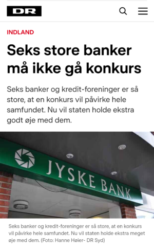 Når jeg skriver Jyske Bank er en kriminel organisation, og at er der er mange medvirkende til denne danske banks kriminalitet, aktive eller passive. Men kan starte med CEO Anders Christian Dam, Philip Baruch og Kristian Ambjørn Buus Nielsen fra Lund Elmer Sandager advokater, Dan Terkildsen, Jens Grunnet-Nilsson, Sebastian Lysholm Nielsen fra Lundgrens advokater, Mette Marie Nielsen fra Danske Bank, Emil Hald Vendelbo Winstrøm der har været medvirkende til svindlen kunne fortsætte. Domstolsstyrelsen, Justitsministeriet, Finanstilsynet, Finanstilsynet den danske regering og Statsminister Mette Frederiksen, der alle sammen ved, at Jyske Bank er dybt kriminelle, da bedrageri og dokumentfalsk er kriminelle handlinger og bør fratage Jyske Bank retten til at drive finansiel virksomhed i Danmark. Men når der i Danmark er et indgroet kammerateri, og korruption som bruges, så forholder myndighederne sig passivt,og dækker over den kriminelt Jyske Banks bestyrelse ved Kurt Bligaard Pedersen Keld Norup Rina Asmussen Anker Laden-Andersen Per Schnack Bente Overgaard Christina Lykke Munk Johnny Christensen Marianne Lillevang Koncerndirektionen Anders Dam Niels Erik Jakobsen Per Skovhus Peter Schleidttår Står bag. Det er politikerne som har vedtaget at den kriminelle Jyske Bank ikke må lukke, altså derfor ikke må staffes for den bevidste og grove kriminalitet, som Jyske Bank bevisligt udsætter deres kunder for, og når selv myndighederne dækker over den kriminalitet de danske banker bevisligt står bag, så er Danmark er korrupt samfund, derfor denne advarsel mod at stole på den danske stat og en advarsel mod at handle med de store danske virksomheder. Har du spørgsmål, så kontakt mig gerne. Så du kan få en nærmere forklaring på hvordan Jyske Banks organiseret kriminalitet blev opdaget, det var Lund Elmer Sandager advokater, der ledte Carsten på sporet, at Jyske Bank var kriminelle. Og det var Lundgrens advokater selv, som ledte Carsten Storbjerg på sporet af, at Jyske Bank formentlig ved ledelse og CEO Anders Christian Dam stod bag bestikkelse af Lundgrens advokater, for at Lundgrens advokater ikke måtte fremlægge Carstens svig og falsk sag mod Jyske Bank. Du kan kontakte Carsten Storebjerg Skaarup. her på redaktionen bankingnews.prss@gmail.com Eller på mobil telefon+4522227713 Jeg indestår for at det er sandt når jeg skriver at Jyske Bank er en kriminel bank der laver bedrageri og dokumentfalsk samt bruger bestikkelse. Hilsen Carsten Storebjerg Soevej 5 3100 Hornbaek Denmark DK Jyske Bank Boxen Herning, Jyske Bank bilen Stor aktioner i Jyske Bank ATP LIVSLANG PENSION, PenSam pension. 