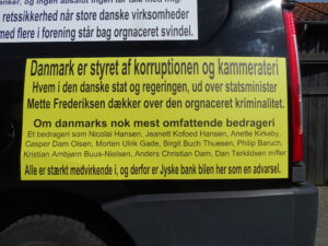 I know that there are many Danes, who can not understand what I write about the corrupt Danish lawyers, and criminal Danish banks, which the Danish government and authorities and members of the Judicial Service cover, and that is why I ask all the journalists who do not want cover over the corrupt denmark, will you investigate what I’m writing about it crime, that i have presented evidence for, and then write some articles that everyone can understand. If the Danish state and government do not stop Jyske Bank now, the bank will be a ticking bomb under Danish society. This case is bigger than the Danish state can hide, and I will not allow corruption to rule Denmark as a nation. Always remember to include the unknown factor when you as a bank commit organized fraud, here you have encountered one of these.