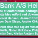 Case of organized fraud carried out by Jyske Bank A/S A fraud perpetrated by Jyske bank A/S, which I, as a customer of Jyske Bank, want to be presented to Danish Nationalbank director Lars Rohde. Im that way I know if Nationalbank Denmark will distance itself from Danske Banks, that do not comply with Danish law , or whether Lars Rohde also wants to cover up Jyske Bank’s many criminal offences.