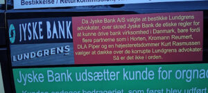 Find, Jyske Banks ledelse, JYSKE BANK A/S, JYSKE BANK A/S, binave, BANCO DE JUTLANDIA, BANKEN FOR BRÆDSTRUP OG OMEGN, BANK OF JUTLAND, BANQUE DU JUTLAND, FINANSNETBANKEN, HANDELS- OG LANDBRUGSBANKEN I SILKEBORG, HJØRRING DISKONTOBANK, HOLSTEBRO BANK, JUTLANDISCHE BANK, JYSKE BANK - MIN BANK, KJELLERUP BANK, KJELLERUP HANDELS- OG LANDBRUGSBANK, NORDJYLLANDS BANK, ODDER LANDBOBANK, SAMSØ BANK, SILKEBORG BANK, VENDELBOBANKEN, JYSK GARANTI, , , investorer, som investeres, KAPITALFORENINGEN ATP INVEST, ATP PENSIONSERVICE A/S, , , , Jyske Bank-koncernen, Ejerforhold, bestyrelse, BRFFONDEN, Ejere, BRF HOLDING A/S, Jyske Bank, Jyske Bank bil, Jyske Bank, BRF HOLDING A/S, BRFHOLDING A/S, Strandgade 52, 1401 København K, BRFFONDEN, , Reelle ejere, Bestyrelse, Revisorer, ERNST & YOUNG, , EY, Godkendt Revisionspartnerselskab, , Dirch Passers Allé 36, Navn, 2000 Frederiksberg, Rina Asmussen, bestyrelse, , Direktion, BRFHOLDING A/S, Direktør, BRFFONDEN, Kristian May, FONDEN FOR HÅNDVÆRKSKOLLEGIER, Skovkæret 3, RA-consulting, Gadevang, RA CONSULTING ApS , 3400, Hillerød, JYSKE BANK A/S, , BRFinvest a/s, Bestyrels, PFA Pension, Formand, PFA Pension, Lars Henrik Munch, , Galionsvej 46, , 1437, København K, Navn, , Matias Møl Dalsgaard, Bestyrelse, Næstformand, , Rina Asmussen MATIAS MØL DALSGAARD ApS, Emiliekildevej 28, Overgaden Institut for Samtidskunst, S/I, 2930, Klampenborg, BRFHOLDING A/S, , BRFFONDEN, Matias Møl Dalsgaard, Eyda ApS, Paludan Müllers Vej 3. 2. tv, Skatteguiden ApS, 1815, Frederiksberg C, BRFinvest a/s, , GOMORE ApS, Anne Andersen, , , , Navn, Stina Vrang Elias, Anne Andersen, Bestyrelse, Gl Strandvej 222, 3050, Humlebæk, , , Liselotte Højgaard Lynetteholm P/S, Grønningen 21, 4. BRFHOLDING A/S, 1270, København K, BRFFONDEN, , KØBENHAVNS HAVNS PENSIONSKASSE, Revisor, BRFinvest a/s, PRICEWATERHOUSECOOPERS STATSAUTORISERET REVISIONSPARTNERSELSKAB, UDVIKLINGSSELSKABET BY & HAVN I/S, Strandvejen 44, , 2900, Hellerup, , , Navn, , Lars Henrik Munch, Bestyrelse, , , Ejere, BRF HOLDING, ejer Jyske Bank, NOVO NORDISK FONDEN, BRFFONDEN, +4520406803, Strandgade 52, 1401, København K,  Novo Holdings A/S, Cvr. 60720428, POLITIKEN-FONDEN, Ejer af Jyske Bank A/S, BRFFONDEN, AVIS-TRYK A/S, , JP/POLITIKENS HUS A/S, Bestyrelse, JP/POLITIKENS HUS A/S, EKSTRA BLADET, POLITIKEN, JYLLANDS-POSTEN, Formand, Lars Henrik Munch, Galionsvej 46, 1437, København K, XELLIA PHARMACEUTICALS ApS , Urban Partners A/S, ,Direktør, Kristian May, Skovkæret 3, Gadevang, 3400, Hillerød, XELLIA HOLDCO A/S ,Kristian May, Bestyrelsesformand, Lars Henrik Munch, Formand i, A/S POLITIKEN HOLDING, Næstformand i, NOVO NORDISK FONDEN, DADES A/S, ,Rina Asmussen, Emiliekildevej 28, 2930, Klampenborg, Jyllands-Postens Lokalaviser A/S, ,Næstformand, Rina Asmussen, Bestyrelsesmedlem i, JYSKE BANK A/S, A/S POLITIKEN HOLDING, ,Bestyrelsesmedlem, Matias Møl Dalsgaard, Matias Møl Dalsgaard, Paludan Müllers Vej 3. 2. tv, 1815, Frederiksberg C, DAVISTA KOMPLEMENTARSELSKAB A/S, ,Bestyrelsesmedlem, Anne Andersen, SONION A/S, ,Bestyrelsesmedlem, Stina Vrang Elias, Stina Vrang Elias, Gl Strandvej 222, 3050, Humlebæk, MUSEUMSFONDEN AF 7. DECEMBER 1966, ,Bestyrelsesmedlem, Liselotte Højgaard, Bestyrelsesmedlem i, NOVO NORDISK FONDEN, Liselotte Højgaard, Grønningen 21. 4, 1270, København K, EJENDOMSSELSKABET AF 15. JANUAR 1988 A/S, BRFHOLDING A/S, GUBI A/S, ELLAB A/S, LOUISIANA - FONDEN, NOVO VENTURES 1 P/S, DEN SELVEJENDE INSTITUTION SOS BØRNEBYERNE, DANMARK, Kunsten Museum of Modern Art, Aalborg, BRFFONDEN, Monitormedier A/S, ERRITSØ TRYK A/S, Medieselskabet af 2017 A/S, WATCH MEDIER A/S, RÅDHUSPLADSEN ApS, DAVISTA K/S, SAXO.COM A/S, UTZON CENTER A/S, XELLIA GROUP ApS, SOEBORG EJENDOMME ApS, Snedkerhaven Hvidovre ApS, ACESION PHARMA ApS, Louisiana Museum of Modern Art, BIOSYNTIA ApS , NEW XELLIA GROUP A/S, SONION HOLDCO A/S, Fisketorvet 2 Odense ApS, L+M MANCO 1 ApS, Novo Invest 1 A/S, Slotsengen Hillerød ApS, UMEUS ManCo ApS, ERT HoldCo A/S, Køge Kyst I ApS, intomedia ApS, Hoba Therapeutics ApS, Antag Therapeutics ApS, Draupnir Bio ApS, BiOrigin ApS, Chromologics ApS, Bactolife A/S, AX V GUBI Holding II ApS, AX V GUBI Holding I ApS, GUBI Group ApS, Sonion Holding A/S, Politikens Udviklingsselskab A/S , Woods Office OpCo ApS , Den Studios Denmark ApS, Kelvin HoldCo A/S, Kelvin BidCo A/S, STIPE Therapeutics ApS, Sonion InvestCo A/S, ENV HoldCo A/S , Breye Therapeutics ApS, DADES Bolig ApS, Bækkeskovvej ApS, DADES 4 ApS, Kulturporten Farum ApS, DADES 10 ApS, DADES 7 ApS, DADES 9 ApS, Waves ApS,, DADES 8 ApS, DADES Center/Box Holding ApS, DADES 5 ApS, DADES 6 ApS, DADES 3 ApS, DADES Erhverv/Bolig Holding ApS, DADES Erhverv ApS, DADES Center Vest ApS, DADES Center Øst ApS, DADES Box ApS, Altasciences Holdco A/S, HyperBio Therapeutics ApS, BRFinvest a/s, FONDEN FOR HÅNDVÆRKSKOLLEGIER, Ejendomsselskabet Grøndalsvej 3, Viby ApS, Ejendomsselskabet Grøndalsvej 10, Viby ApS, Novo Invest 2A A/S, BBI HoldCo A/S, Availity HoldCo A/S, NNSF IV IP CIV GP ApS, Komplementarselskabet NREP NSF IV Investment ApS, Komplementarselskabet NREP Income+ Investment ApS, 21st.BIO A/S, NREP Income+ Investment K/S, Komplementarselskabet Novo Capital Investors ApS, Novo Capital Investors P/S, Erritsø Tryk Management A/S, 2150 ApS, Renewable Energy Partnership I GP ApS, Renewable Energy Partnership Management GP ApS, Renewable Energy Partnership I K/S, Renewable Energy Partnership P/S, Renewable Energy Partnership I CIV K/S, Color 1 ApS, REP I Land DK GP ApS, REP I Land DK K/S, NREP Administration ApS, Commit Biologics ApS, Komplementarselskabet NREP NSF V Investment ApS, NREP NSF V Investment K/S, Orbis Medicines ApS, Echo BidCo A/S, Ritedose HoldCo A/S, Juli Living Denmark ApS, Hinderupvej ApS, Novo Holdings Invest Asia A/S, Biomason Denmark ApS, NNF India A/S, Aloop Therapeutics ApS, Indkøbsselskabet Novo Holdings A/S, NNF General Partner ApS, Quantum Foundry P/S, Ejendomsselskabet Novo Holdings Komplementar ApS, Ejendomsselskabet Novo Holdings P/S, Glentra Fund I K/S, Antraka ApS, Echo TopCo A/S , NVAC P/S, Novo Nordisk Foundation Cellerator P/S, Danish Centre for AI Innovation A/S, Novo Holdings GP ApS, Novo Invest F2 P/S, F&O Advisor P/S, Advisor Denmark P/S, , , Navn, Stina Vrang Elias, Bestyrelse, , HF & VUC Nordsjælland, BRFHOLDING A/S, BRFFONDEN, FORENINGEN TIL UNGE HANDELSMÆNDS UDDANNELSES FOND FOR STØTTE TIL FORENINGENS FORMÅL, Komponent - Kommunernes udviklingscenter f.m.b.a, FARVEHANDLER LAURITZ BECKS LEGAT, FUHU's fond for støtte til studiehjælp i Danmark og udlandet, BRFinvest a/s, , , Navn, Liselotte Højgaard, Bestyrelse, NOVO NORDISK FONDEN, Novo Holdings A/S, XELLIA PHARMACEUTICALS ApS, Urban Partners A/S, XELLIA HOLDCO A/S, DADES A/S, DAVISTA KOMPLEMENTARSELSKAB A/S, SONION A/S , ARVID NILSSONS FOND, BRFHOLDING A/S ELLAB A/S, TAGEA BRANDTS REJSELEGAT, NOVO VENTURES 1 P/S, BRFFONDEN, RÅDHUSPLADSEN ApS, DAVISTA K/S, XELLIA GROUP ApS, SOEBORG EJENDOMME ApS, Snedkerhaven Hvidovre ApS, ACESION PHARMA ApS, BIOSYNTIA ApS, NEW XELLIA GROUP A/S, SONION HOLDCO A/S, Fisketorvet 2 Odense ApS, Novo Invest 1 A/S, Slotsengen Hillerød ApS, UMEUS ManCo ApS, ERT HoldCo A/S, Køge Kyst I ApS, Hoba Therapeutics ApS, Antag Therapeutics ApS, Draupnir Bio ApS, BiOrigin ApS, Chromologics ApS, Bactolife A/S, Sonion Holding A/S, Woods Office OpCo ApS, Den Studios Denmark ApS, Kelvin HoldCo A/S, Kelvin BidCo A/S, STIPE Therapeutics ApS, Sonion InvestCo A/S, ENV HoldCo A/S, Breye Therapeutics ApS, DADES Bolig ApS, Bækkeskovvej ApS, DADES 4 ApS, Kulturporten Farum ApS, DADES 10 ApS, DADES 7 ApS, DADES 9 ApS, Waves ApS,, DADES 8 ApS, DADES Center/Box Holding ApS, DADES 5 ApS, DADES 6 ApS, DADES 3 ApS, DADES Erhverv/Bolig Holding ApS, DADES Erhverv ApS, DADES Center Vest ApS, DADES Center Øst ApS, DADES Box ApS, Altasciences Holdco A/S, HyperBio Therapeutics ApS, BRFinvest a/s Novo Invest 2A A/S, BBI HoldCo A/S, Availity HoldCo A/S, NNSF IV IP CIV GP ApS, Komplementarselskabet NREP NSF IV Investment ApS, Komplementarselskabet NREP Income+ Investment ApS, 21st.BIO A/S, NREP Income+ Investment K/S, Komplementarselskabet Novo Capital Investors ApS, Novo Capital Investors P/S, 2150 ApS, Renewable Energy Partnership I GP ApS, Renewable Energy Partnership Management GP ApS, Renewable Energy Partnership I K/S, Renewable Energy Partnership P/S, Renewable Energy Partnership I CIV K/S, Color 1 ApS, REP I Land DK GP ApS, REP I Land DK K/S, NREP Administration ApS, Commit Biologics ApS, Komplementarselskabet NREP NSF V Investment ApS, NREP NSF V Investment K/S, Orbis Medicines ApS, Echo BidCo A/S, Ritedose HoldCo A/S, Juli Living Denmark ApS, Hinderupvej ApS, Novo Holdings Invest Asia A/S, Biomason Denmark ApS, NNF India A/S, Aloop Therapeutics ApS, Indkøbsselskabet Novo Holdings A/S, NNF General Partner ApS, Quantum Foundry P/S, Ejendomsselskabet Novo Holdings Komplementar ApS, Ejendomsselskabet Novo Holdings P/S, Glentra Fund I K/S, Antraka ApS, Echo TopCo A/S, NVAC P/S, Novo Nordisk Foundation Cellerator P/S, Danish Centre for AI Innovation A/S, Novo Holdings GP ApS, Novo Invest F2 P/S, F&O Advisor P/S, Advisor Denmark P/S, 