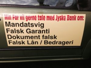 Medvirkende i sagen eller kender til sagen og ønsker ikke at rette fejl Fundament hæderlig ærlig åben retter fejl Nykredit jyske bank Advokat advokater strafferet øknomisk kriminelit Lund Elmer Sandager Michael Rasmussen CEO Nykredit Anders Christian Dam CEO Morten Ulrik gade Philip Baruch Mette Egholm Nielsen Birgit Bush Jyske bank erhverv Hillerød Helsingør Århus Aahus København Silkeborg Valby Østerbro Nicolai Hansen Anette Kirkeby Søren Woergaard Danske bank jysk Koncernledelse jyske bank Koncernbestyrelsen Sven Buhrkall Kurt Bligaard Pedersen Rina Asmussen Philip Baruch Jens A. Borup Keld Norup Christina Lykke Munk Haggai Kunisch Marianne Lillevang Koncerndirektionen Anders Dam Leif F. Larsen Niels Erik Jakobsen Per Skovhus Peter Schleidt Sagen historien om Nykredit og jyskebank handler om: Bedrageri Svindel Løgne Tyveri Underslæb Mandatsvig Svig Dokumentfalsk, At dække over forbrydelser At skjule forbrydelser Om at lyve over for retten udelukket for at kunne fortsætte bedrageriske forhold. Mercedes BMW Audi VW Ford Kia Pegeout Citroen biler for alle, billig bolig, billig forsikring dankort visa