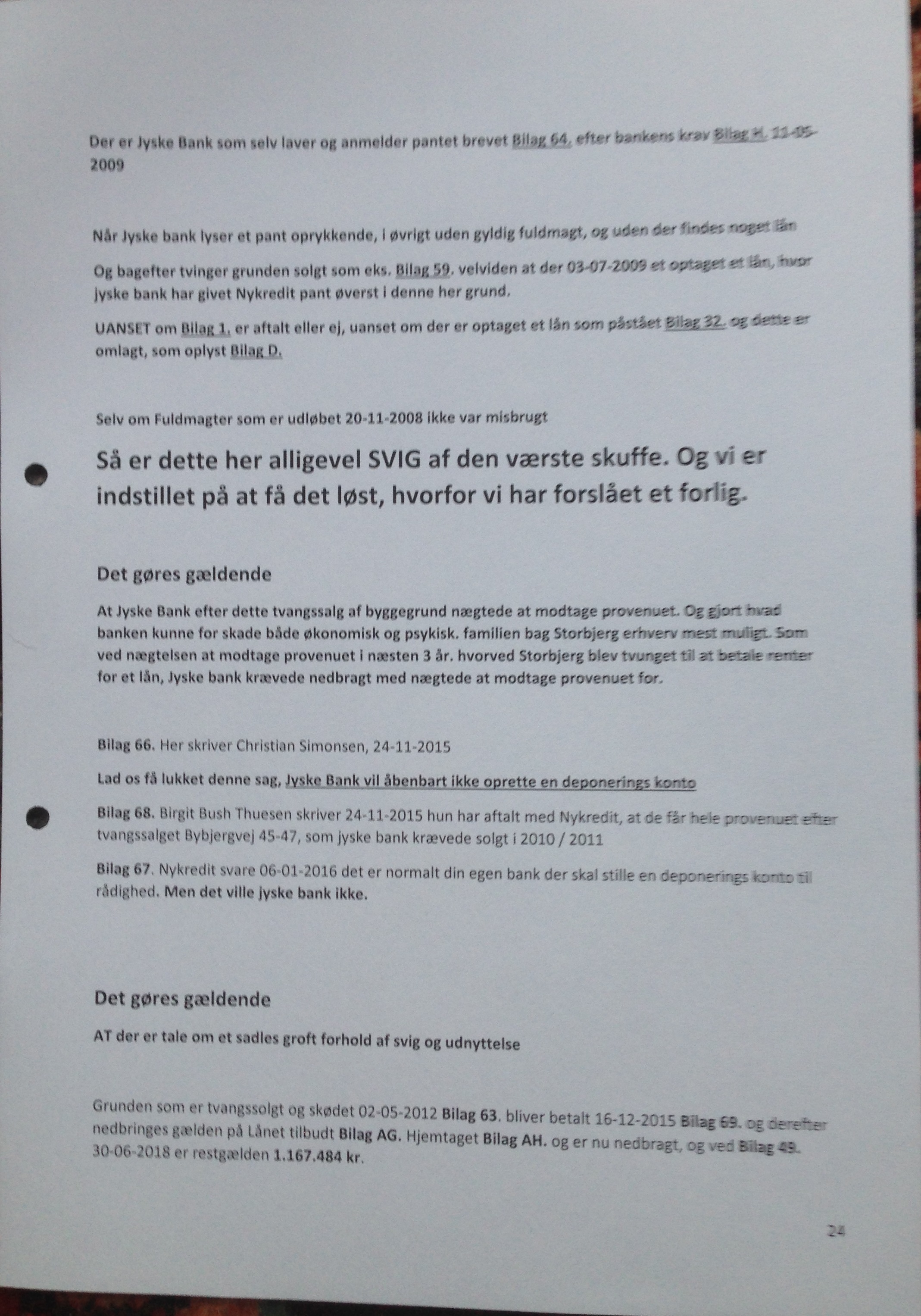 Vedtægter § 1 Stk. 1: Bankens navn er Jyske Bank A/S. Stk. 4: Bankens formål er som bank og som moderselskab at drive bankvirksomhed efter lovgivningen Stk. 5: Banken drives i overensstemmelse med redelig forretningsskik, god bankpraksis og bankens værdier og holdninger :-) :-) Lidt søge ord. #Justitsministeriet #Finansministeriet #Statsministeriet JYSKE BANK BLEV OPDAGET / TAGET I AT LAVE #MANDATSVIG #BEDRAGERI #DOKUMENTFALSK #UDNYTTELSE #SVIG #FALSK / #Bank #AnderChristianDam #Financial #News #Press #Share #Pol #Recommendation #Sale #Firesale #AndersDam #JyskeBank #ATP #PFA #MortenUlrikGade #PhilipBaruch #LES #Boxen Jyske Bank Boxen #KristianAmbjørnBuus-Nielsen #LundElmerSandager #Nykredit #MetteEgholmNielsen #Loan #Fraud #CasperDamOlsen #NicolaiHansen #JeanettKofoed-Hansen #AnetteKirkeby #SørenWoergaaed #BirgitBushThuesen #Gangcrimes #Crimes #Koncernledelse #jyskebank #Koncernbestyrelsen #SvenBuhrkall #KurtBligaardPedersen #RinaAsmussen #PhilipBaruch #JensABorup #KeldNorup #ChristinaLykkeMunk #HaggaiKunisch #MarianneLillevang #Koncerndirektionen #AndersDam #LeifFLarsen #NielsErikJakobsen #PerSkovhus #PeterSchleidt