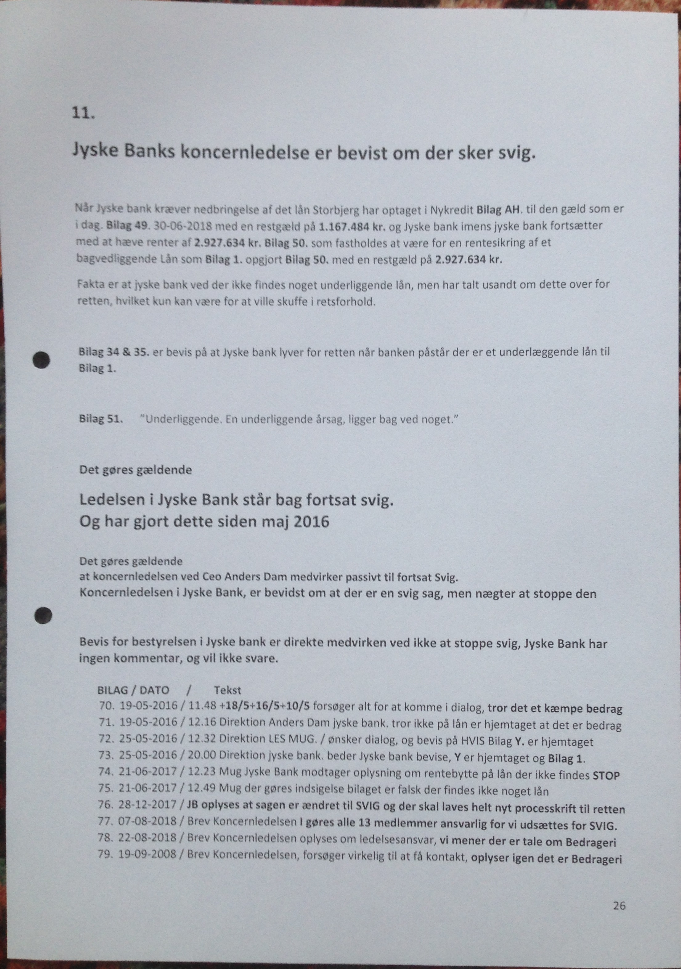 Vedtægter § 1 Stk. 1: Bankens navn er Jyske Bank A/S. Stk. 4: Bankens formål er som bank og som moderselskab at drive bankvirksomhed efter lovgivningen Stk. 5: Banken drives i overensstemmelse med redelig forretningsskik, god bankpraksis og bankens værdier og holdninger :-) :-) Lidt søge ord. #Justitsministeriet #Finansministeriet #Statsministeriet JYSKE BANK BLEV OPDAGET / TAGET I AT LAVE #MANDATSVIG #BEDRAGERI #DOKUMENTFALSK #UDNYTTELSE #SVIG #FALSK / #Bank #AnderChristianDam #Financial #News #Press #Share #Pol #Recommendation #Sale #Firesale #AndersDam #JyskeBank #ATP #PFA #MortenUlrikGade #PhilipBaruch #LES #Boxen Jyske Bank Boxen #KristianAmbjørnBuus-Nielsen #LundElmerSandager #Nykredit #MetteEgholmNielsen #Loan #Fraud #CasperDamOlsen #NicolaiHansen #JeanettKofoed-Hansen #AnetteKirkeby #SørenWoergaaed #BirgitBushThuesen #Gangcrimes #Crimes #Koncernledelse #jyskebank #Koncernbestyrelsen #SvenBuhrkall #KurtBligaardPedersen #RinaAsmussen #PhilipBaruch #JensABorup #KeldNorup #ChristinaLykkeMunk #HaggaiKunisch #MarianneLillevang #Koncerndirektionen #AndersDam #LeifFLarsen #NielsErikJakobsen #PerSkovhus #PeterSchleidt