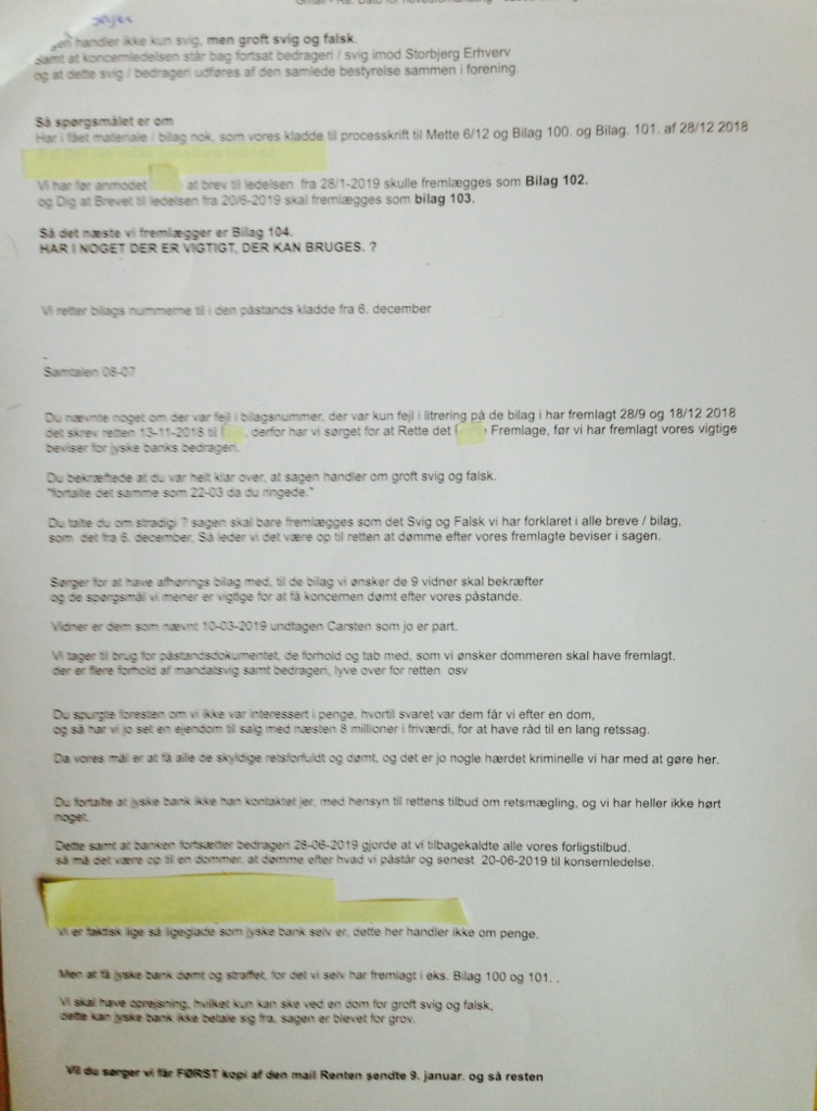 Participate directly or indirectly in Jyske bank 12 years fraud / fraud against customer A few keywords have been included. #JYSKE BANK WAS DISCOVERED / TAKEN TO MAKE #MANDATIC FRAUD #CRAFT #DOCUMENT FALSE # UTILIZATION #SVIG #FALSE #Bank #OtherChristianDam #Financial #News #Press #Share #Pol #Recommendation #S #MortenUlrikGade #PhilipBaruch #LES #LundElmerSandager #Nykredit #MetteEgholmNielsen #Loan #Fraud #CasperDamOlsen #NicolaiHansen # Jeanett Kofoed-Hansen #AnetteKirkeby # SørenWoergaaed #BirgitBushThuesen #Gangcrimes #Crimes #Koncernledelse #jyskebank #Koncernbestyrelsen #SvenBuhrkall #KurtBligaardPedersen #RinaAsmussen #PhilipBaruch #JensABorup #KeldNorup #ChristinaLykkeMunk #HaggaiKunisch #MarianneLillevang # Executive Board #AndersDam #LeifFLarsen #NielsErikJakobsen #PerSkovhus #PeterSchleidt - Jyske Bank's fraud has continued with the help of. . Redstone Attorneys at Thomas Scioldan Sørensen off 42 Dalgas Avenue 8000 Aarhus C. Phone 004586121999 . Lundgren's lawyers at Dan Terkildsen from Tuborg Boulevard 12. 2900 Hellerup. phone 004535252535 . Lund Elmer Sandager Attorneys at Philip Baruch and Kristian Ambjørn Buus-Nielsen from Kalvebod Brygge 39-41. 1560 Copenhagen V. phone 004533300200