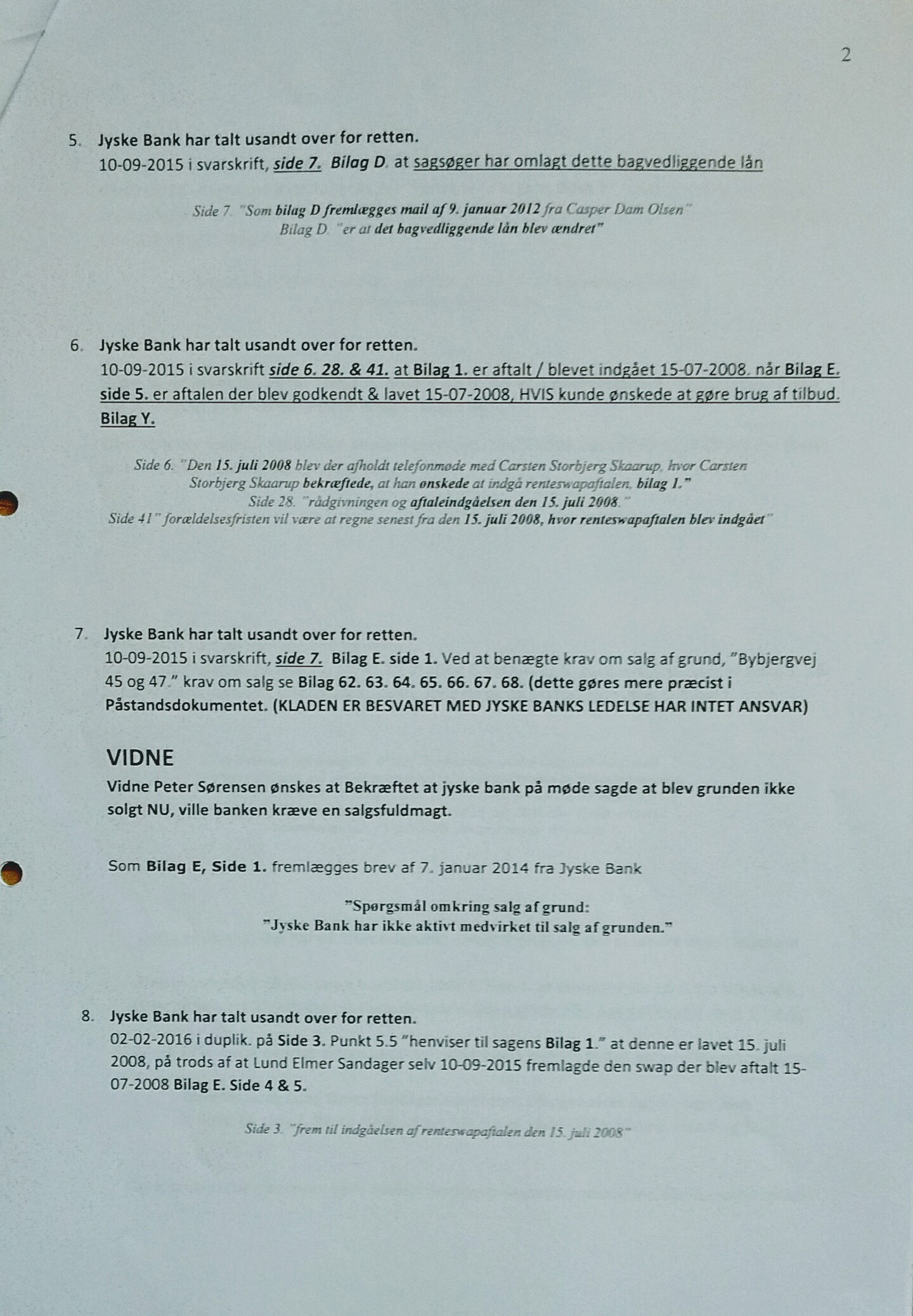 Vozmozhno, samyy bol'shoy bankovskiy skandal v Danii vo vremya eskalatsii. Novyy datskiy bankovskiy skandal rassleduyetsya samim kliyentom, v to vremya kak drugiye yuristy i banki prosto osveshchayut melkiye voprosy. I na etot raz rech' idet ne ob otmyvanii deneg, kotorym uzhe izvestny datskiye banki. Na etot raz delo lozhnoye i moshennichestvo so vtorym po velichine bankom Danii Jyske Bank. V etom sluchaye datskiye advokaty Lundgrens gluboko vovlecheny v to, chto obvineniye kliyenta v moshennichestve i fal'sifikatsiya dokumenta protiv Jyske Bank ne bylo predstavleno sudu do togo, kak sam kliyent dolzhen byl predstavit' dokazatel'stva i obvineniya v sud v oktyabre 28. I pochemu moshennichestvo Jyske Bank protiv ikh melkogo kliyenta yeshche ne prekratilos' posle 11 let moshennichestva. Chto Lundgrens dumayet o nashikh obvineniyakh i dokazatel'stvakh protiv banka v Yiske o moshennichestve? Den Terkildsen zayavil 13 avgusta, chto pravleniye Jyske Bank ni v chem ne vinovato. U Lundgrensa net ni odnogo kommentariya nashikh trebovaniy. ? Eto ochen' stranno? POCHEMU ?. Mesyats nazad, buduchi obnaruzhennym v Lundgrense, on rabotayet v banke Jyske i rabotayet v otvetchike v Jyskebank, po krayney mere, s aprelya 2018 goda. I Den Terkel'sen pozvolil svoyemu kliyentu poverit', chto Lundgrens byl ikh advokatom, no v to zhe vremya advokaty Lundgrena takzhe poluchili million gonorarov za rabotu v Jyske Bank. Skoreye vsego, Jyske Bank podkupil Lundgrens, chtoby vstretit'sya v sude, ne podavaya pretenzii kliyenta protiv Jyske Bank, prosto chtoby proigrat' delo. Khoteli by vy skazat' rukovoditelyu gruppy upravleniya Andersu Damu, chto my ne khotim, chtoby nas obmanuli. My prosto khotim vstretit'sya s Prezidentom Andersom Kristianom Damom, i kogda vzroslyye obshchayutsya vmeste, potomu chto eto ne sposob vesti chestnyy bankovskiy biznes. I nam ne interesno pisat' chto-libo nepravdivoye. Vopros v sude: pravy li my i mozhem li my dokazat', chto my pravy? Chto znachit Lundgrens? ty nikogda ne govoril nam etogo. Ne stesnyaytes' ostavlyat' kommentarii na Facebook, Twitter dlya obnovleniya. Pozhaluysta, pozvonite po adresu +45 22 22 77 13, yesli vam nuzhna dopolnitel'naya informatsiya. Uvidet' bol'she na banknete Ssylka www.BANKNYT.dk Pogonya BS-402/2015-VIB Eto prosto prizyv k dialogu, kak my vpervyye napisali v maye 2016 goda vsemu sovetu direktorov v Jyske Bank. S nailuchshimi pozhelaniyami ot Storbjerg Business Sovey 5 3100 Khornbek --- Возможно, самый большой банковский скандал в Дании во время эскалации. Новый датский банковский скандал расследуется самим клиентом, в то время как другие юристы и банки просто освещают мелкие вопросы. И на этот раз речь идет не об отмывании денег, которым уже известны датские банки. На этот раз дело ложное и мошенничество со вторым по величине банком Дании Jyske Bank. В этом случае датские адвокаты Лундгренс глубоко вовлечены в то, что обвинение клиента в мошенничестве и фальсификация документа против Jyske Bank не было представлено суду до того, как сам клиент должен был представить доказательства и обвинения в суд в октябре 28. И почему мошенничество Jyske Bank против их мелкого клиента еще не прекратилось после 11 лет мошенничества. Что Лундгренс думает о наших обвинениях и доказательствах против банка в Йиске о мошенничестве? Дэн Теркилдсен заявил 13 августа, что правление Jyske Bank ни в чем не виновато. У Лундгренса нет ни одного комментария наших требований. ? Это очень странно? ПОЧЕМУ ?. Месяц назад, будучи обнаруженным в Лундгренсе, он работает в банке Jyske и работает в ответчике в Jyskebank, по крайней мере, с апреля 2018 года. И Дэн Теркельсен позволил своему клиенту поверить, что Лундгренс был их адвокатом, но в то же время адвокаты Лундгрена также получили миллион гонораров за работу в Jyske Bank. Скорее всего, Jyske Bank подкупил Lundgrens, чтобы встретиться в суде, не подавая претензии клиента против Jyske Bank, просто чтобы проиграть дело. Хотели бы вы сказать руководителю группы управления Андерсу Даму, что мы не хотим, чтобы нас обманули. Мы просто хотим встретиться с Президентом Андерсом Кристианом Дамом, и когда взрослые общаются вместе, потому что это не способ вести честный банковский бизнес. И нам не интересно писать что-либо неправдивое. Вопрос в суде: правы ли мы и можем ли мы доказать, что мы правы? Что значит Лундгренс? ты никогда не говорил нам этого. Не стесняйтесь оставлять комментарии на Facebook, Twitter для обновления. Пожалуйста, позвоните по адресу +45 22 22 77 13, если вам нужна дополнительная информация. Увидеть больше на банкнете Ссылка www.BANKNYT.dk Погоня BS-402/2015-VIB Это просто призыв к диалогу, как мы впервые написали в мае 2016 года всему совету директоров в Jyske Bank. С наилучшими пожеланиями от Storbjerg Business Совей 5 3100 Хорнбек